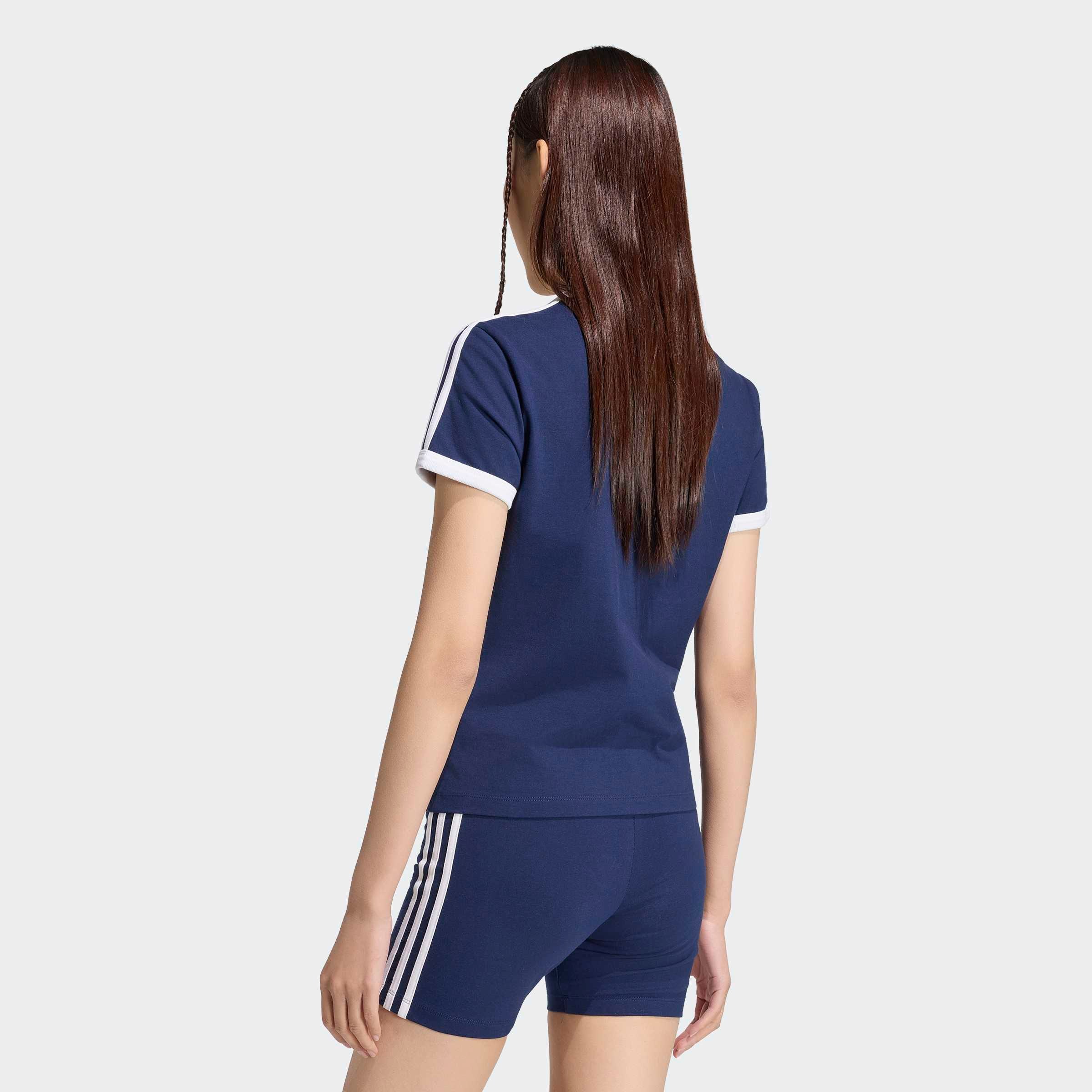 adidas Originals T-Shirt »3S TEE SLIM« sanft anliegende Passform, ohne Verschluss, für sportlichen Look
