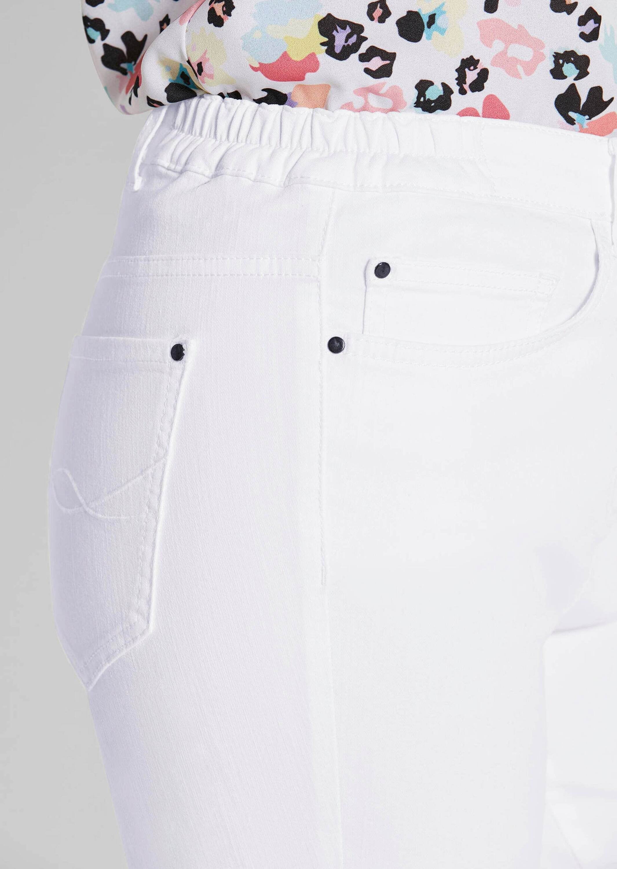 GOLDNER 7/8-Hose »Slim Fit Jeans BELLA mit Dehnbund«