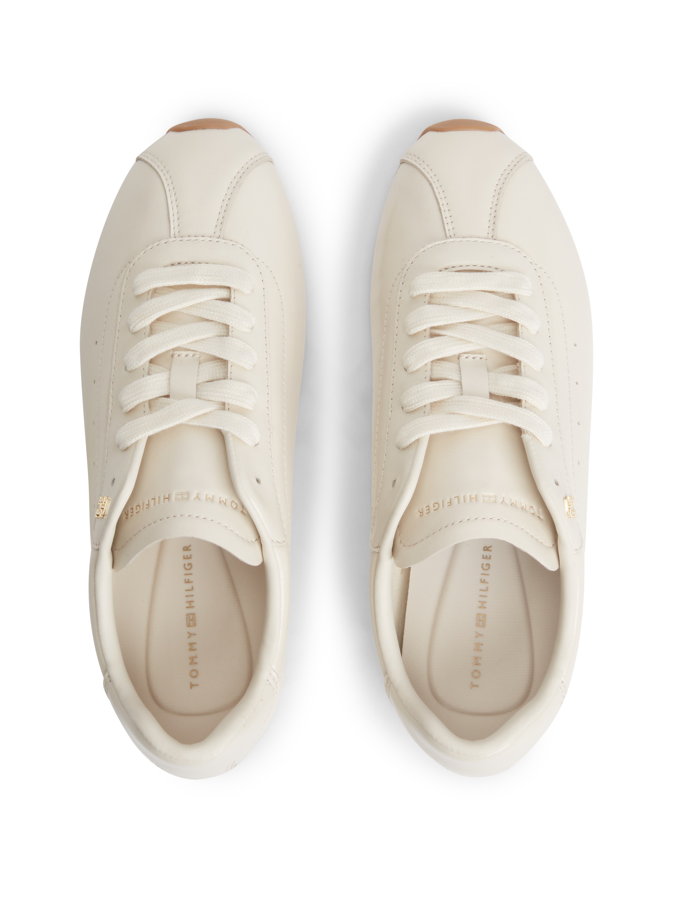 Tommy Hilfiger Sneaker »BELLA SNEAKER LEATHER«  Freizeitschuh, Halbschuh, Schnürschuh im Retro-Look