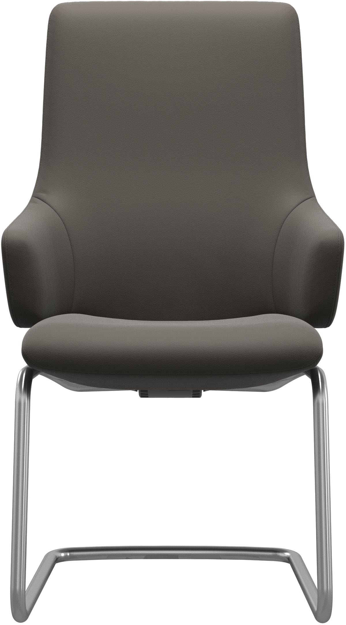 Stressless® Polsterstuhl »Laurel«, Leder PALOMA, High Back mit Armlehne, Größe L, mit Beinen aus Stahl in Chrom matt