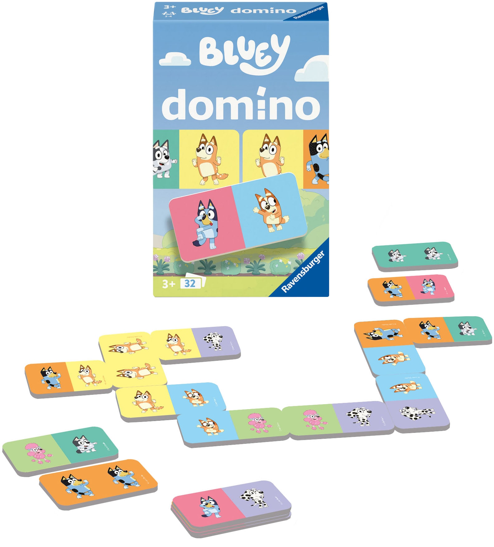 Ravensburger Spiel »Bluey Domino« Made in Europe