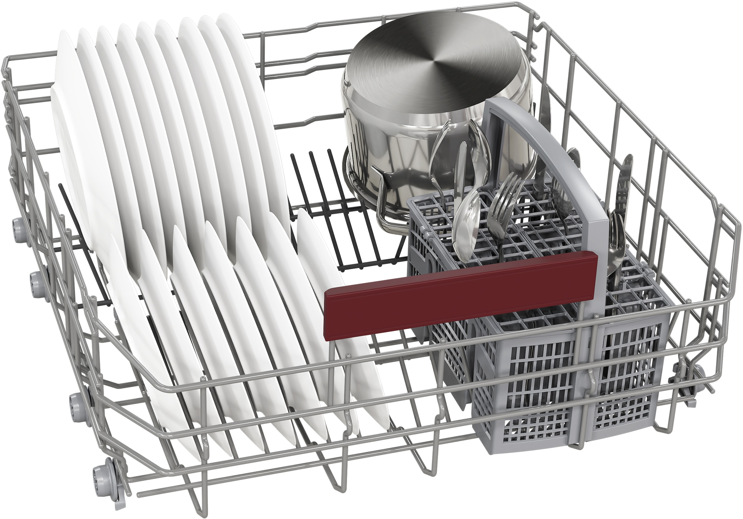 NEFF vollintegrierbarer Geschirrspüler XXL »S255EAX16E«, 13 Maßgedecke, Flex 1 Korbsystem