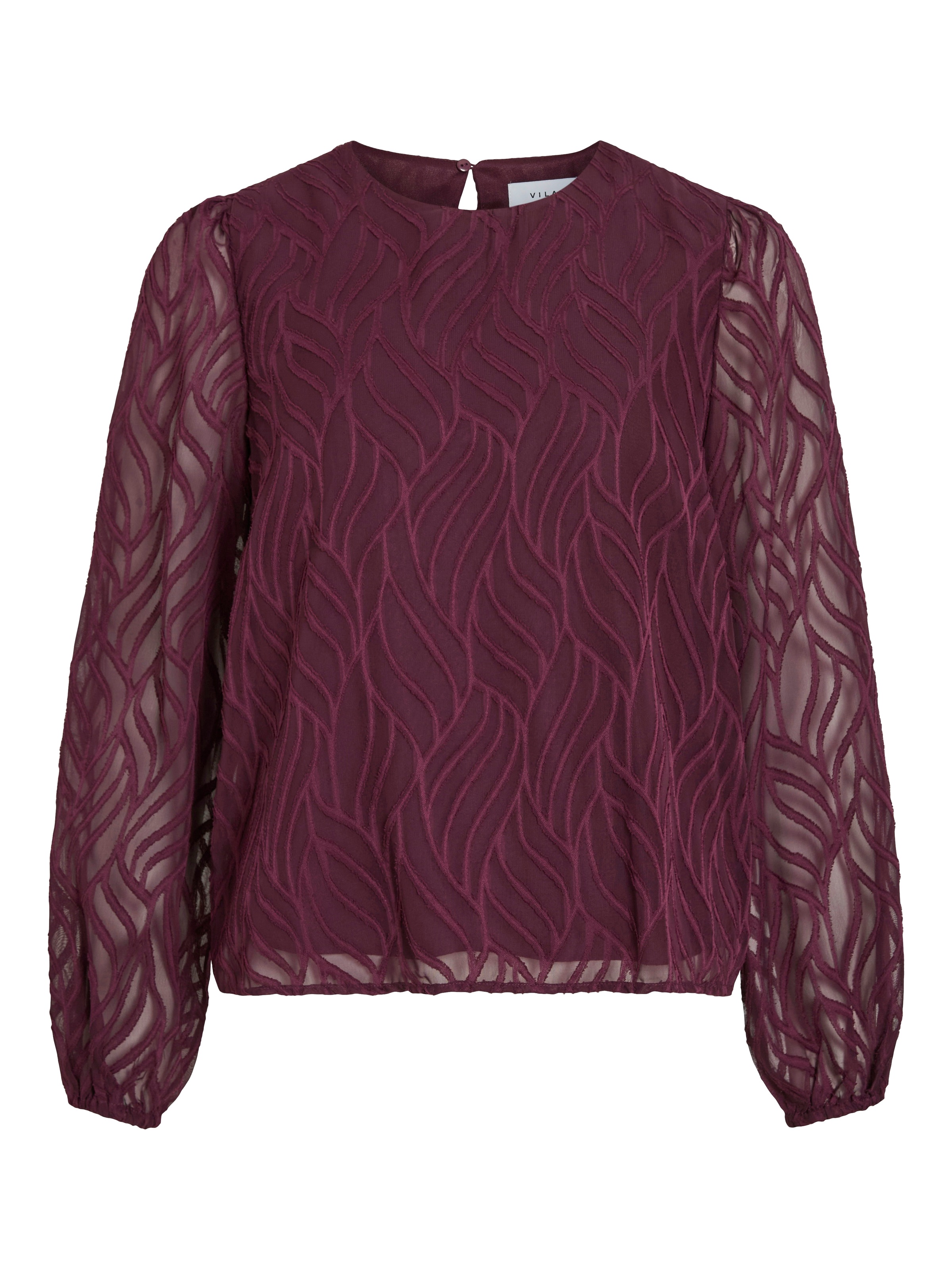 Vila Blusenshirt »VIMIKA O-NECK L/S TOP - NOOS«