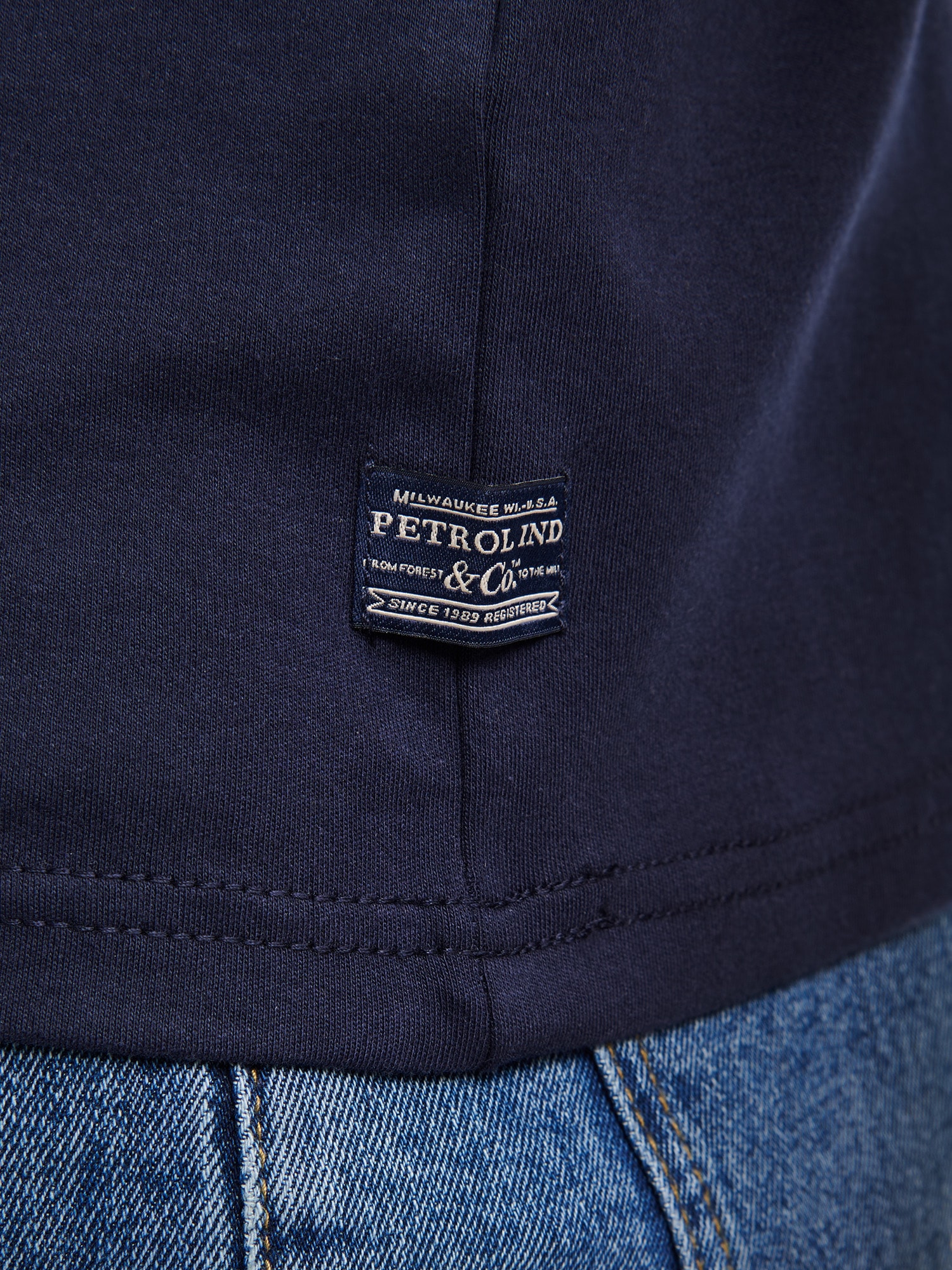 Petrol Industries T-Shirt, mit Logo Schriftzug