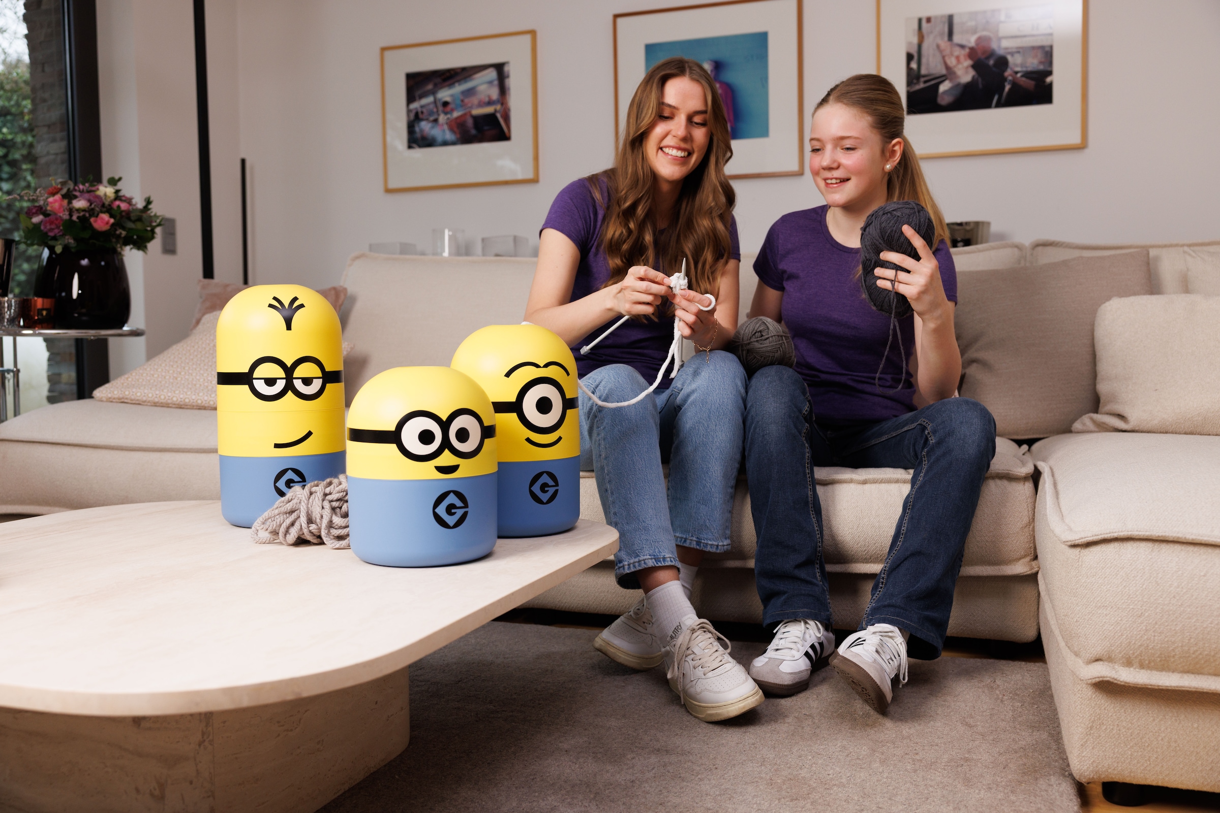 keeeper Aufbewahrungsbox »Stuart "minions" Aufbewahrungsdose 8L« keeeper mit Design aus "Ich einfach unverbesserlich"