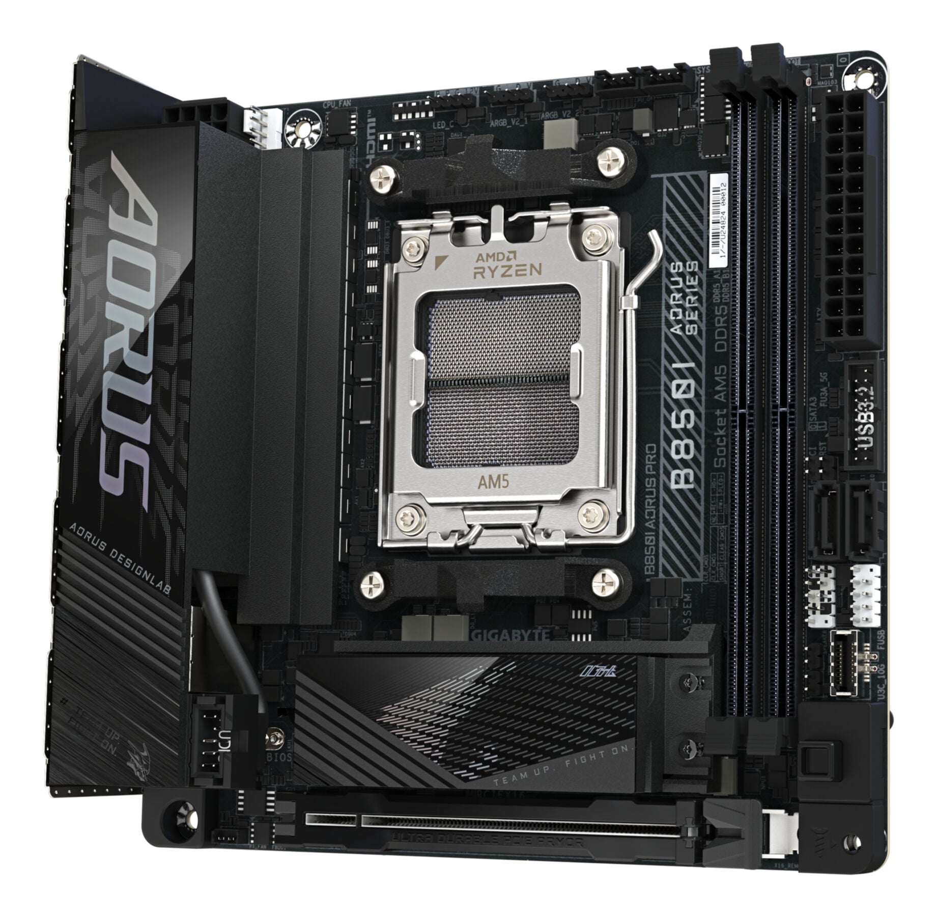 Gigabyte Mainboard »B850I AORUS PRO Motherboard - Unterstützt AMD Ryzen 9000 Serie CPUs, 8«
