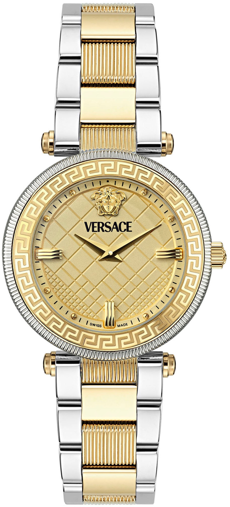 Versace Quarzuhr »REVE«, Armbanduhr, Damenuhr, Saphirglas, Swiss Made, analog