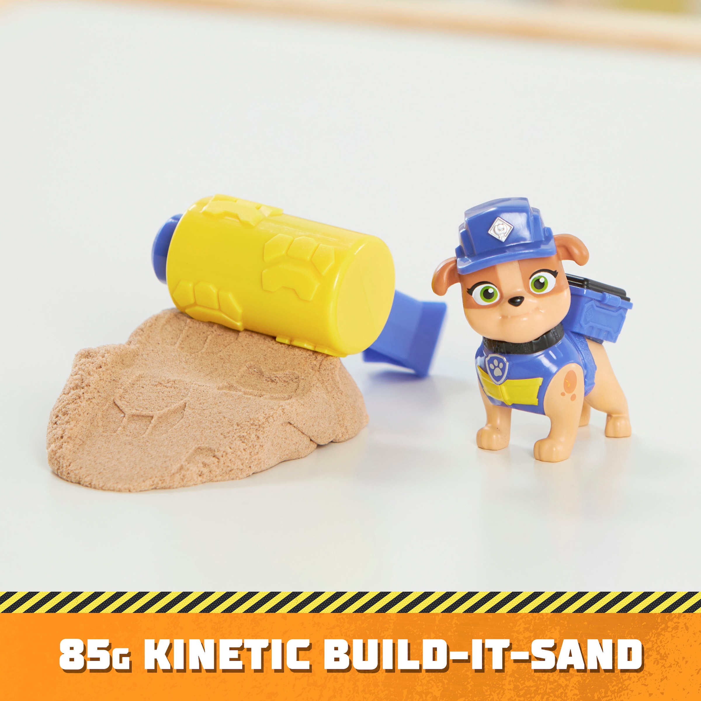Spin Master Spielwelt »Rubble & Crew - Figuren Set Solid Rubble & Mix«, inkl. Kinetic Build-It Sand