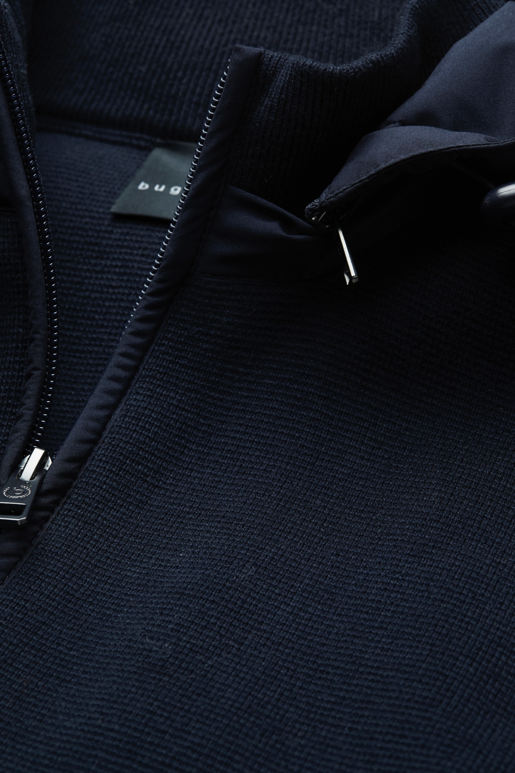 bugatti Strickjacke, aus reiner Baumwolle