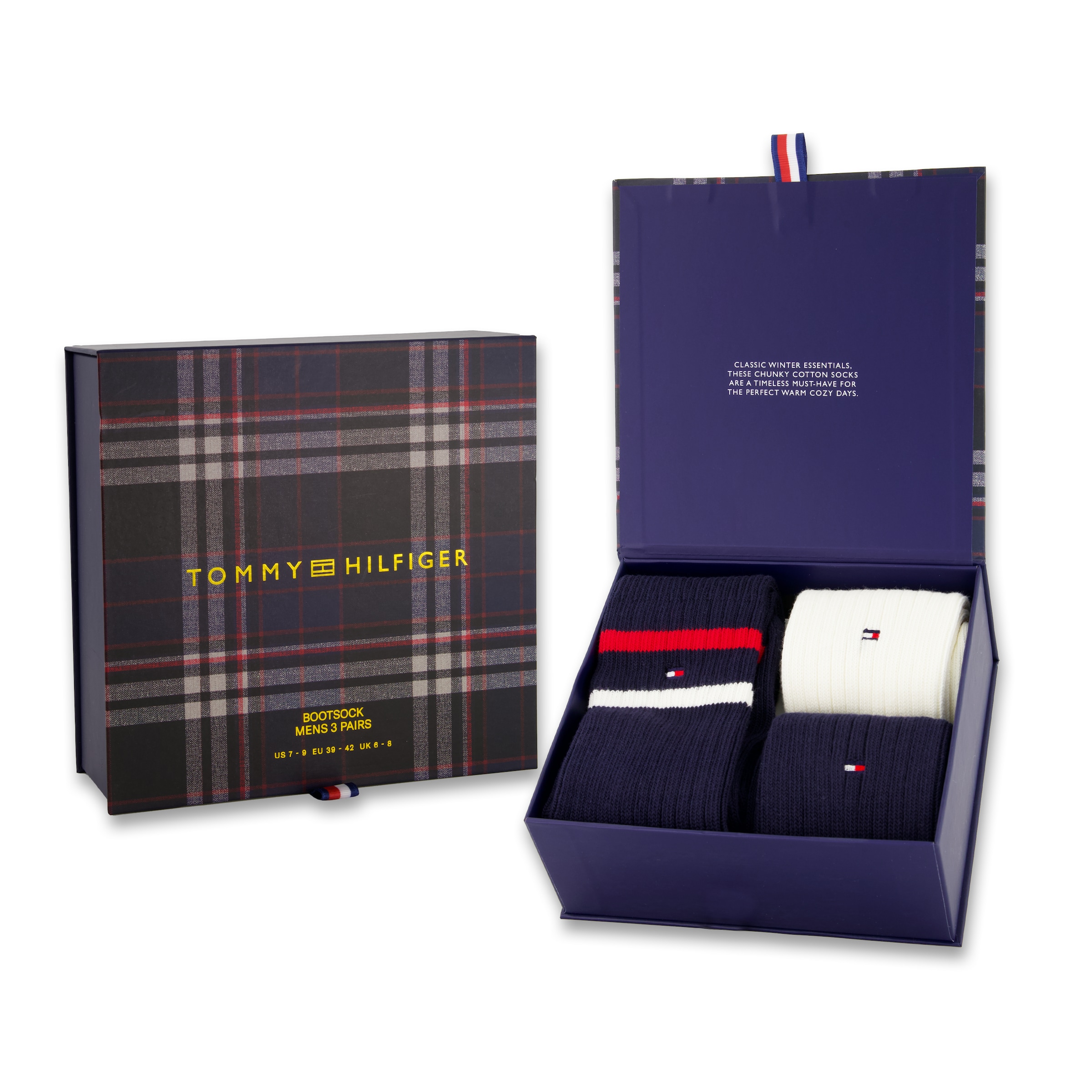 Tommy Hilfiger Socken 3 Paar,  mit Geschenkbox