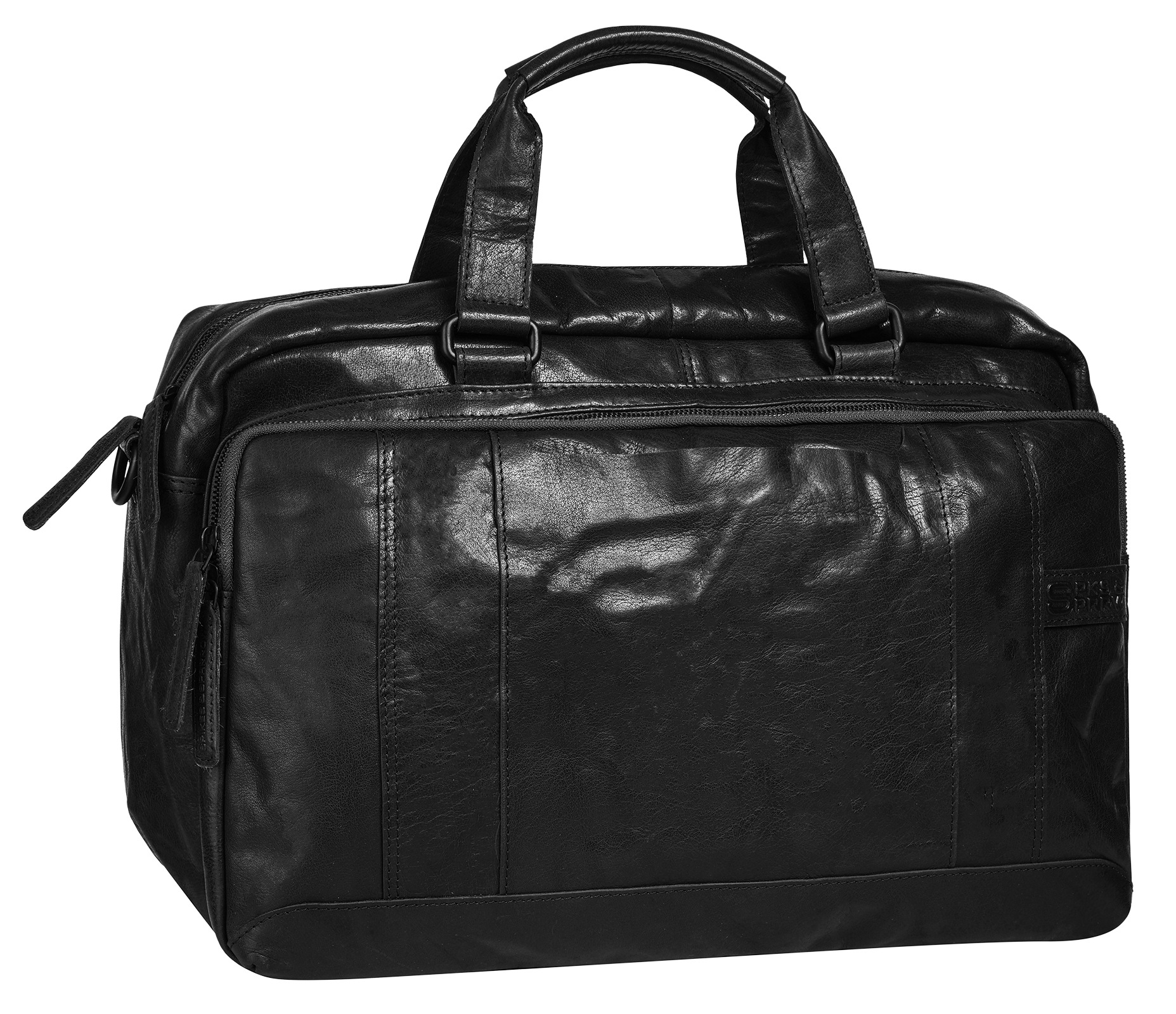 Spikes & Sparrow Reisetasche, echt Leder