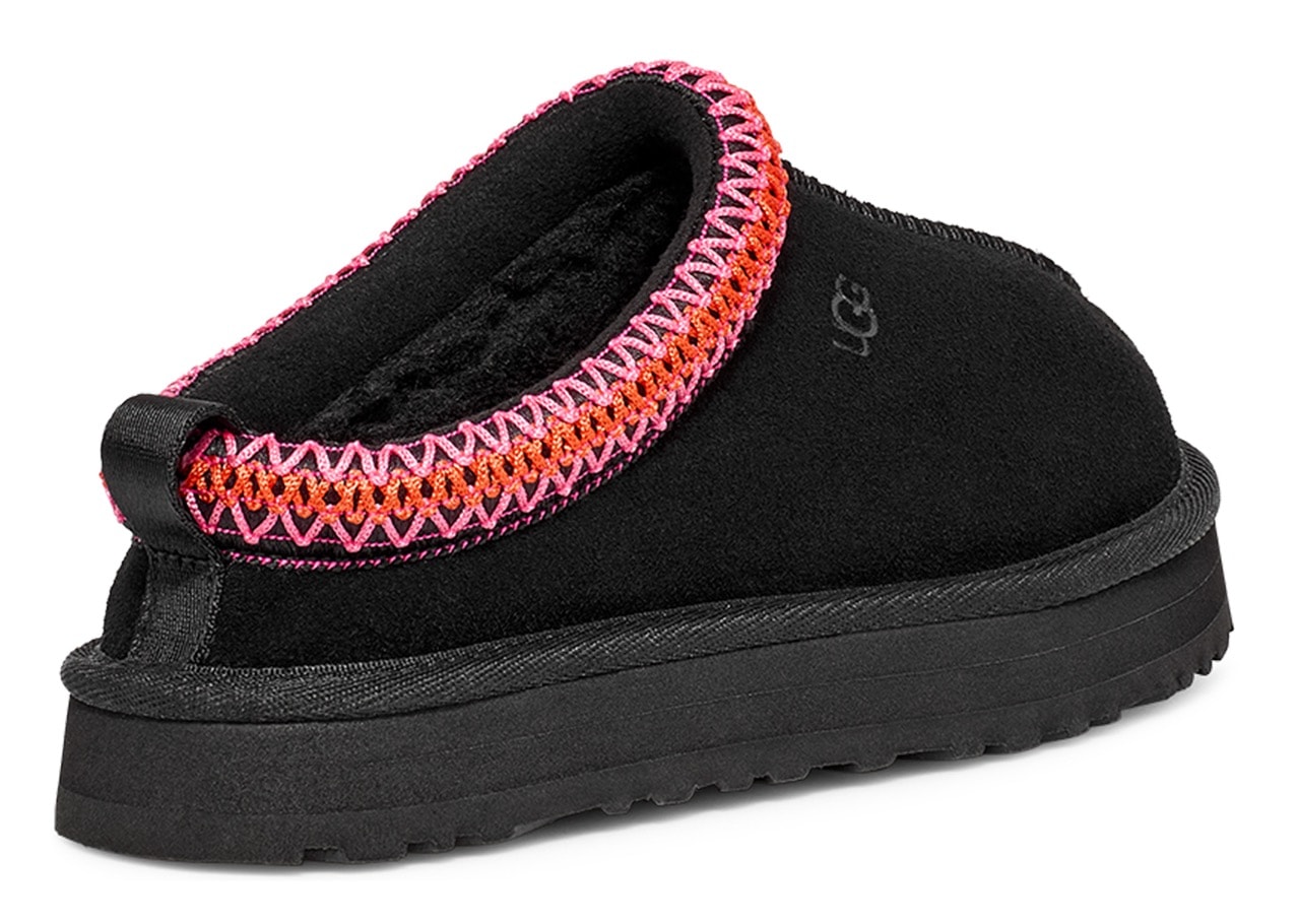 UGG Pantoffel »K TAZZ«, Plateau Clog, Mule, Hausschuh mit Zierborte
