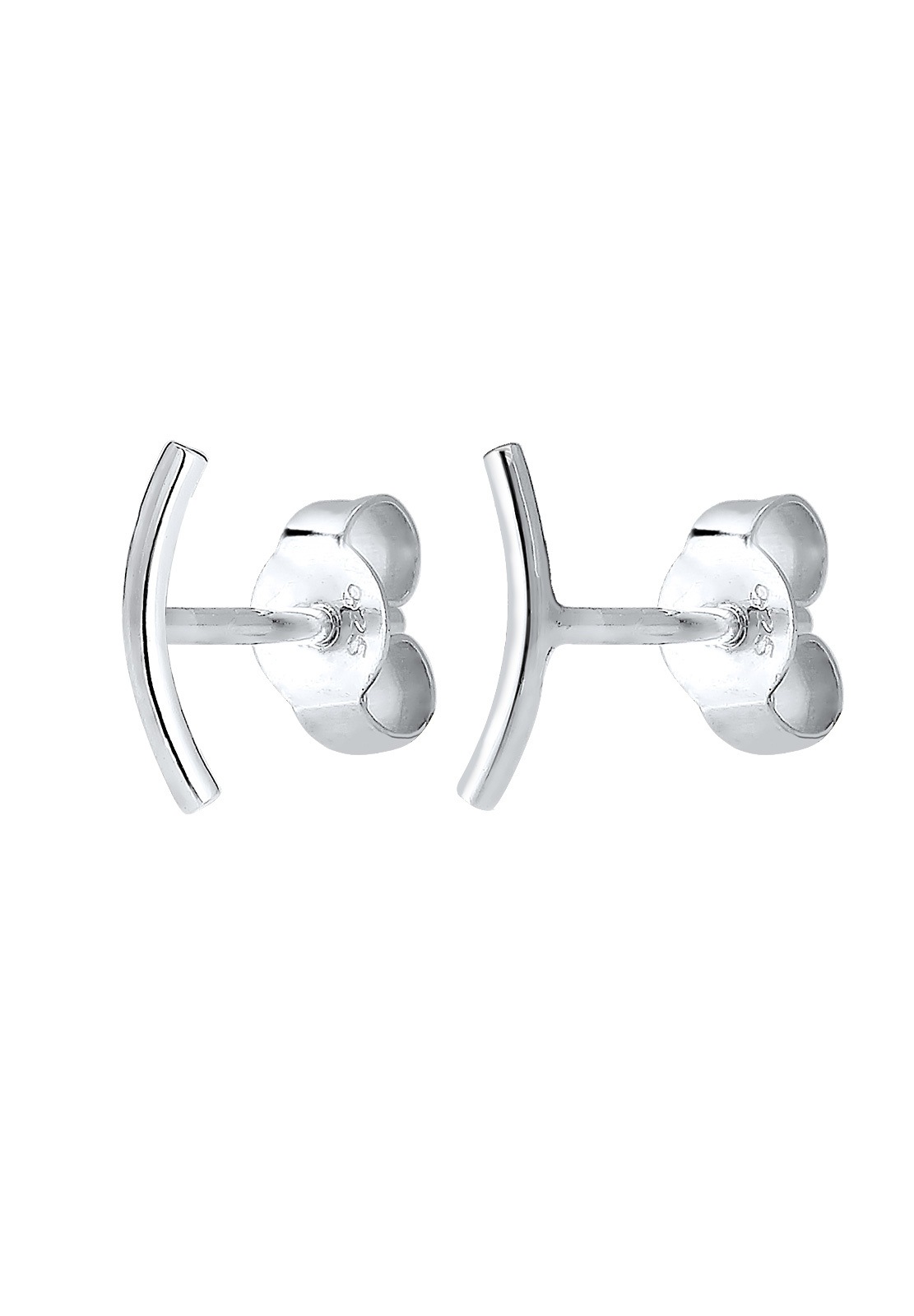 Elli Paar Ohrstecker »Ohrringe Bogen Geo Trend Minimal 925 Silber«