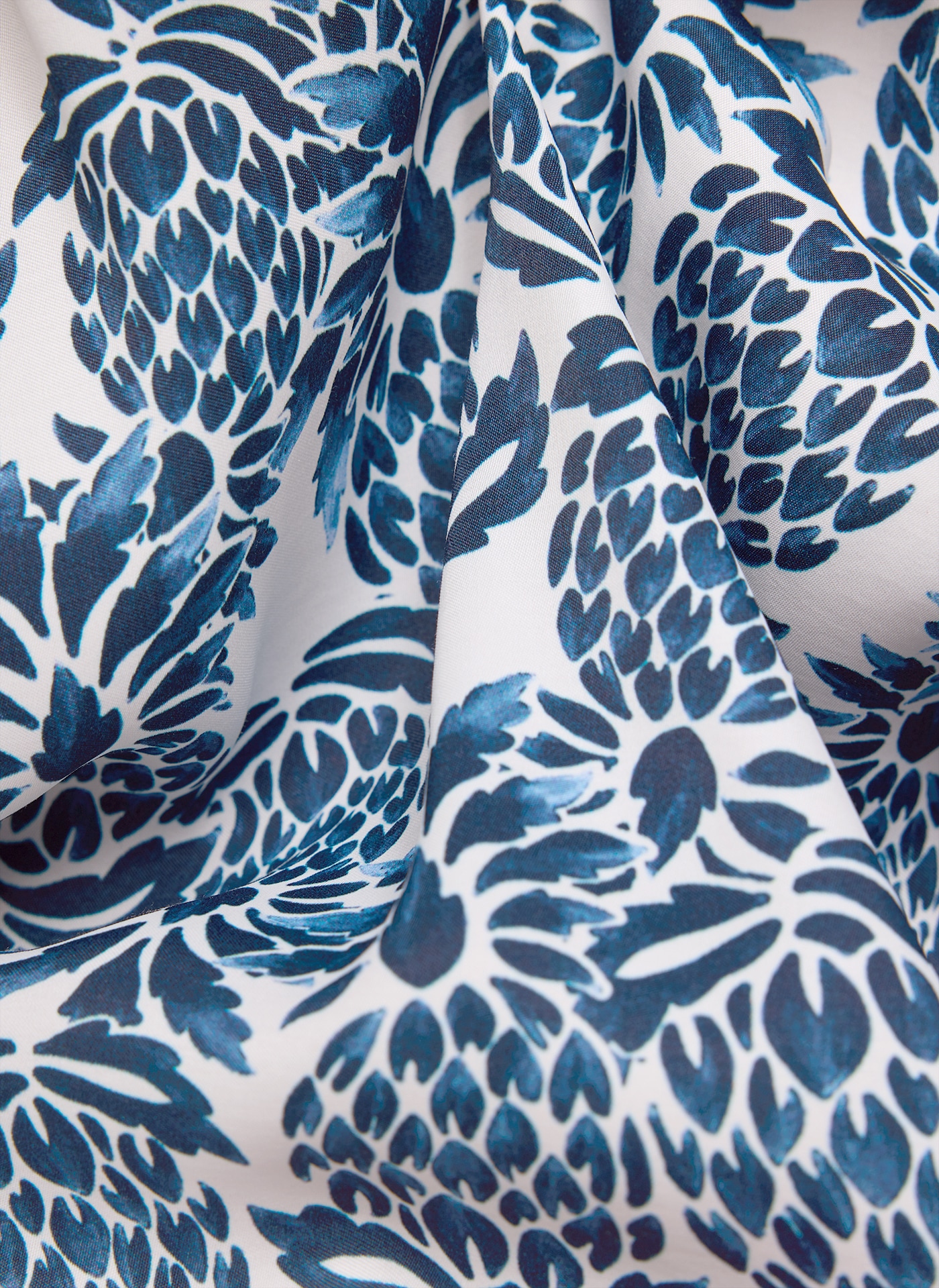 Rabe Druckkleid Eingrifftaschen mit floralem Allover-Print