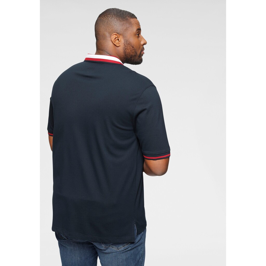 Tommy Hilfiger Big & Tall Poloshirt »BIG & TALL KNITTED TIPPED COLLAR POLO«