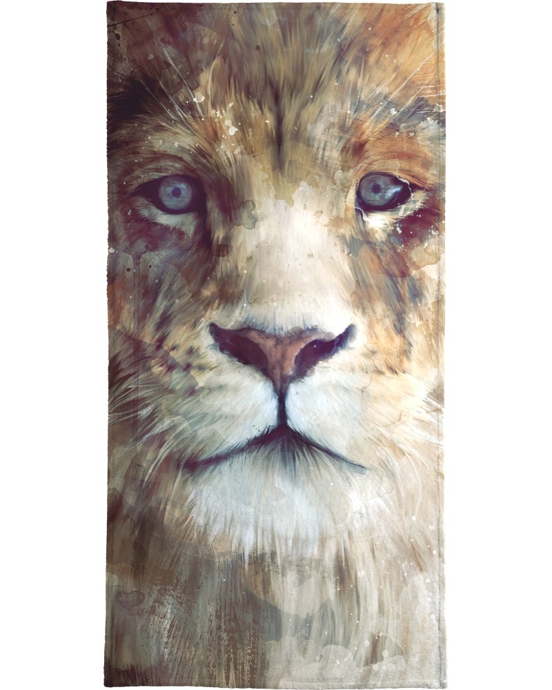 Juniqe Handtuch »Majesty«, (1 St.), Weiche Frottee-Veloursqualität
