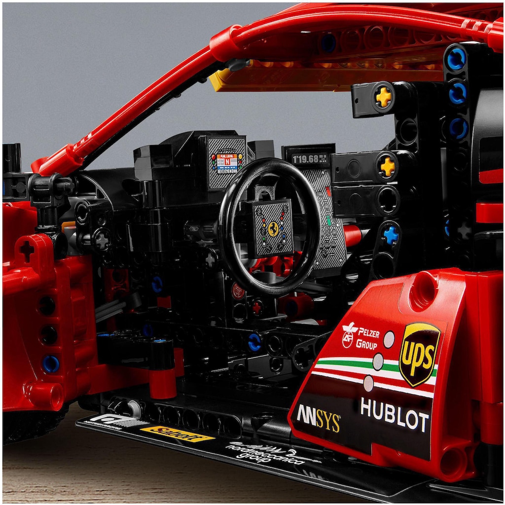 LEGO® Konstruktionsspielsteine »Ferrari 488 GTE “AF Corse #51” (42125), LEGO® Technic«, (1682 St.)