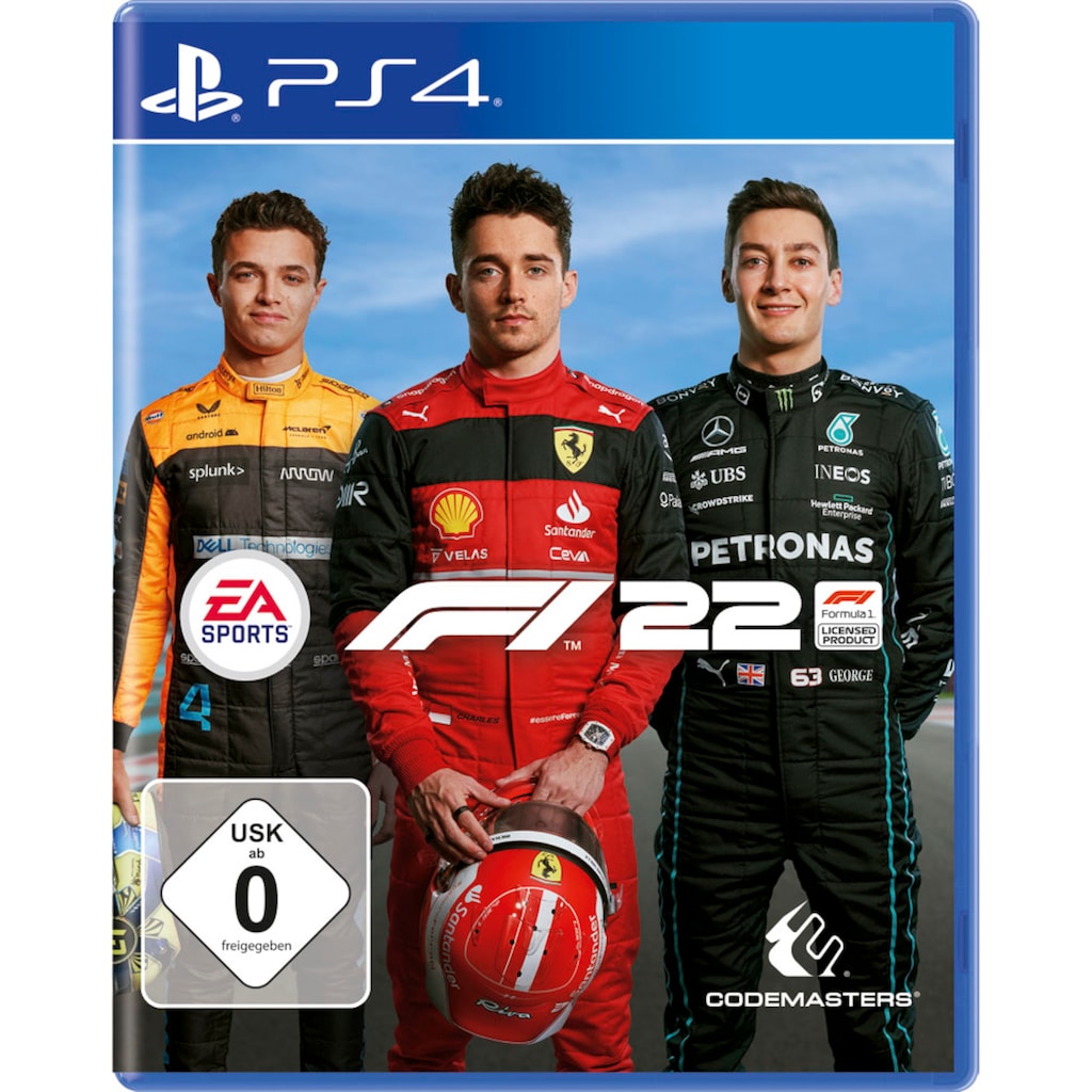 Electronic Arts Spielesoftware »F1 2022«, PlayStation 4