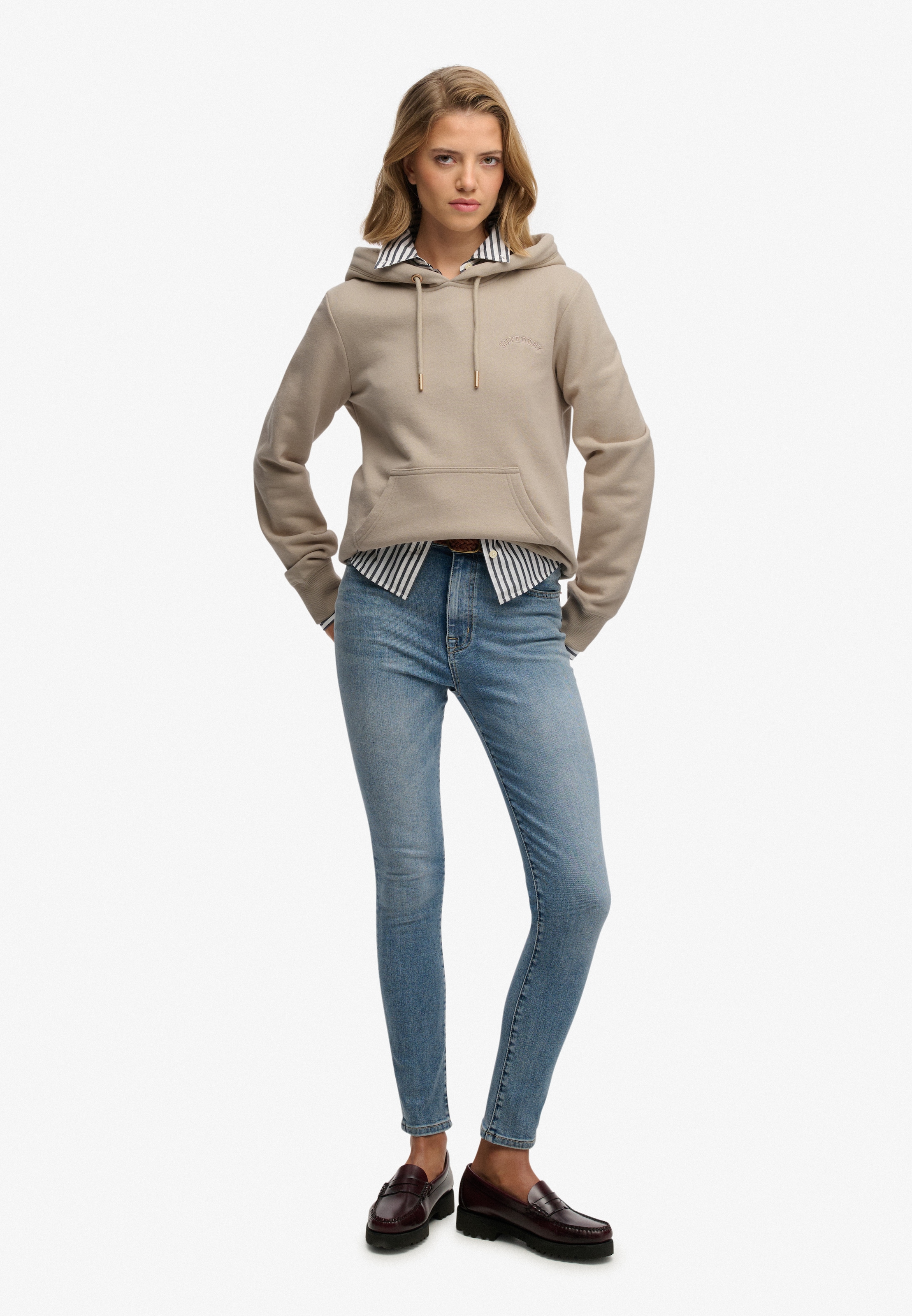 Superdry Kapuzensweatshirt »Essential Logo Emb Hood Hb«

