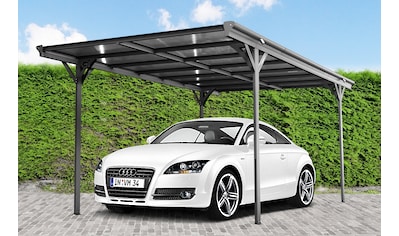 Einzelcarport »Charly«, Aluminium, 275 cm, anthrazit