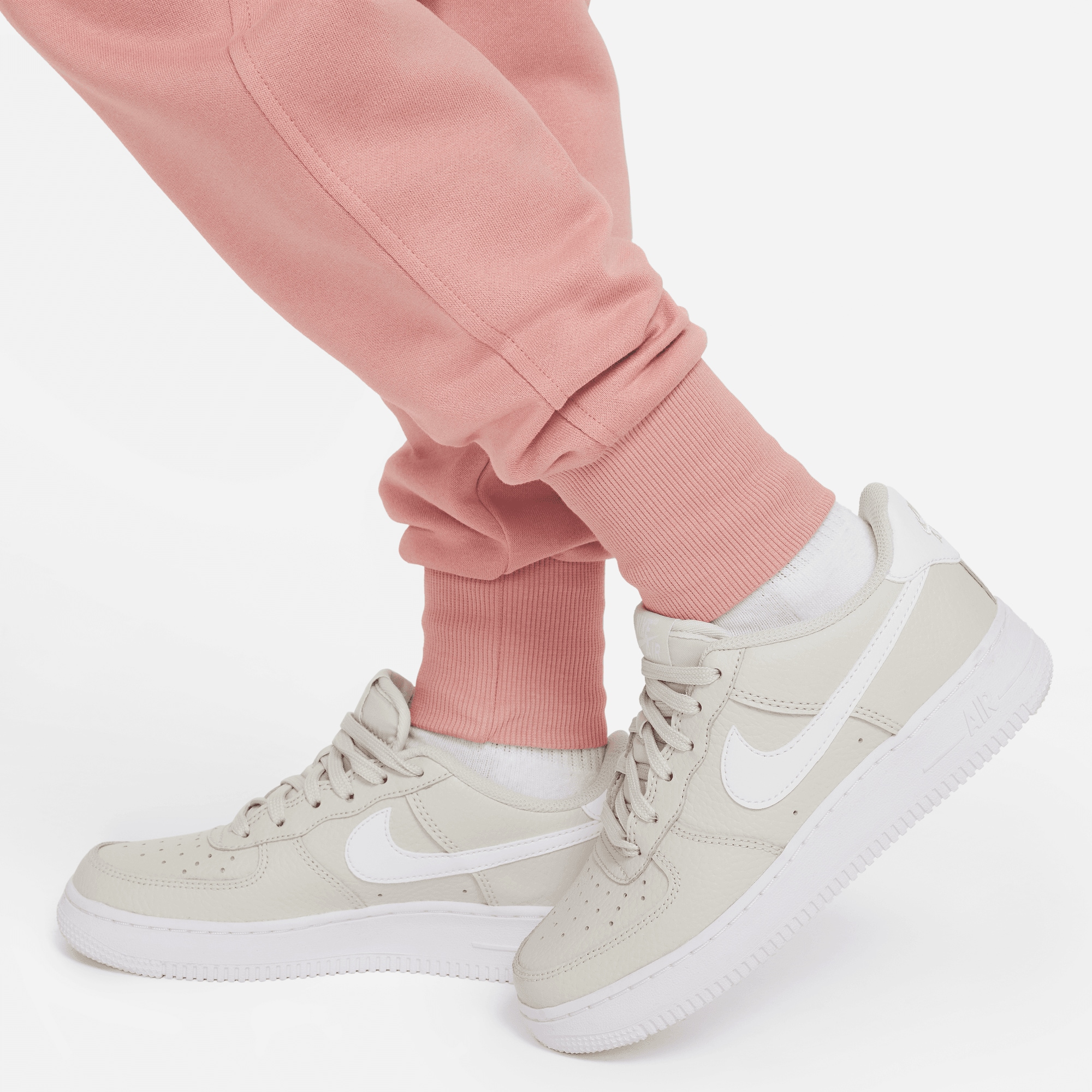 Nike Sportswear Jogginghose »CLUB FLEECE BIG KIDS' (GIRLS') HIGH-WAISTED FITTED PANTS«