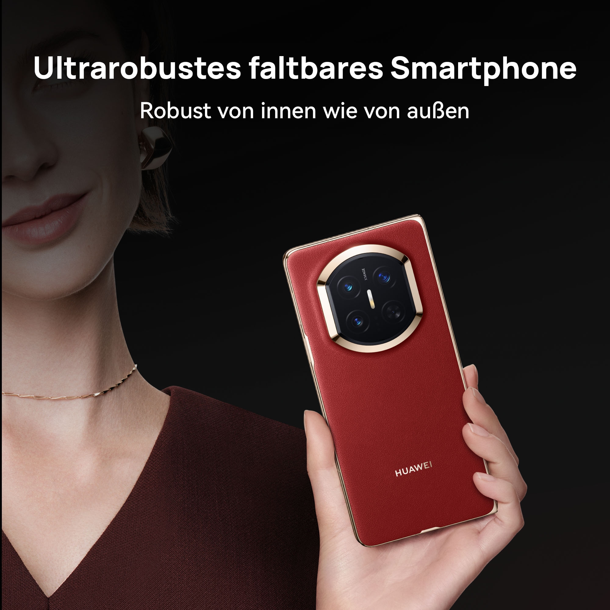 Huawei Smartphone »Mate X7« Rot