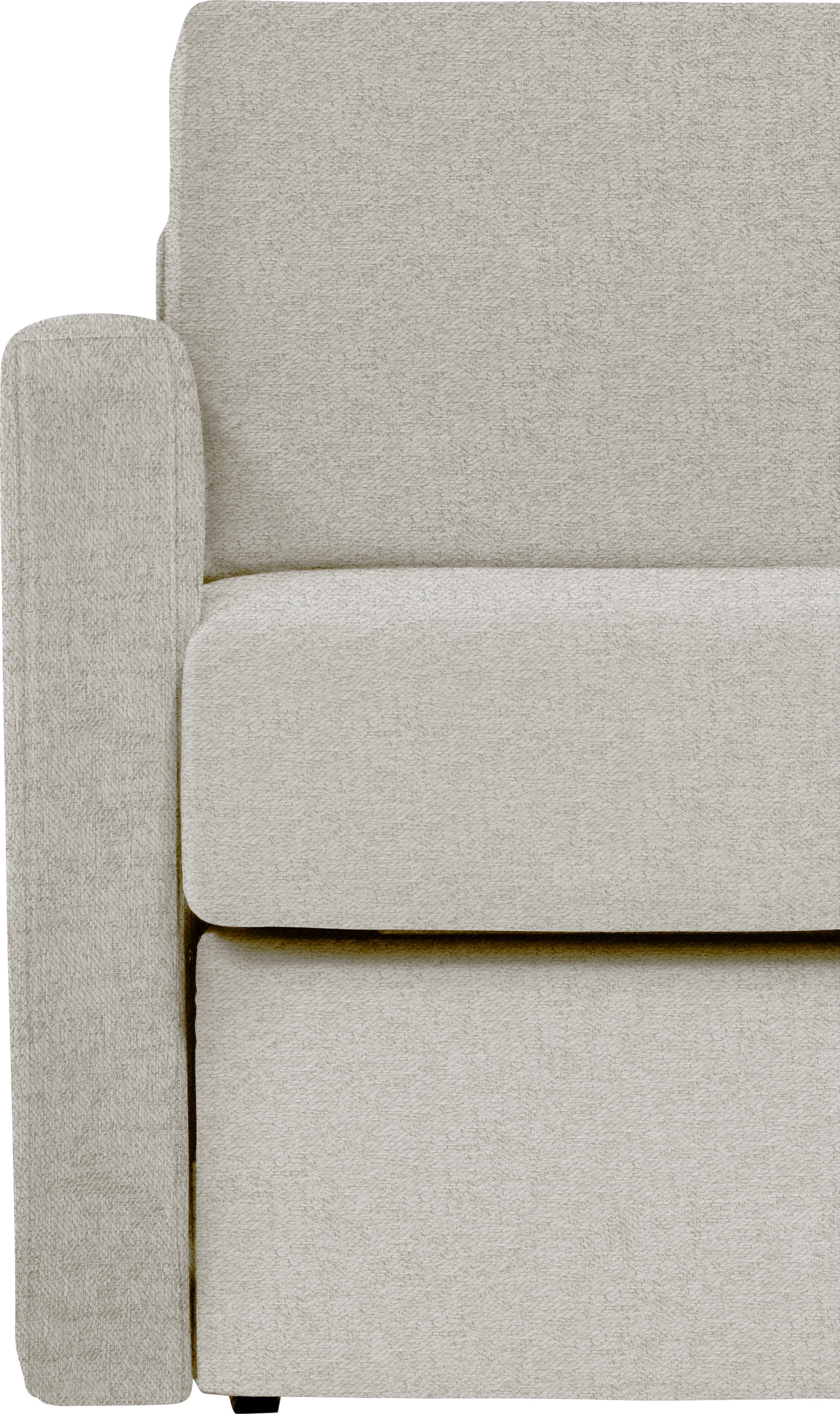 Places of Style Schlafsofa »GOLDPOINT Ecksofa 264 cm, Liegefläche (140/200cm), L-Form,«, Bettfunktion, Bonell-Federkernmatratze und Dauerschläfer-Funktion