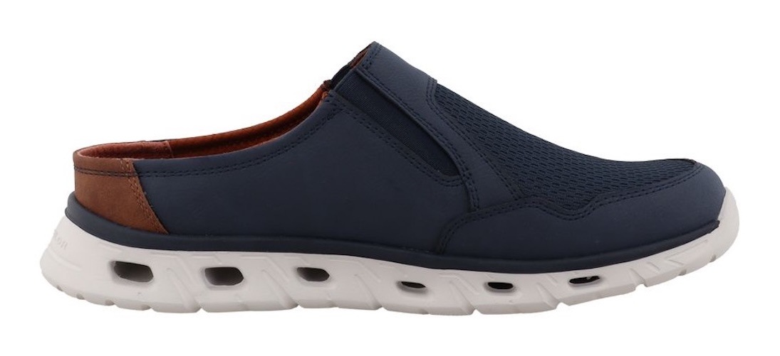 TOM TAILOR Clog »Valter«  Schlupfschuh, Sommerschuh mit komfortablen Stretcheinsätzen