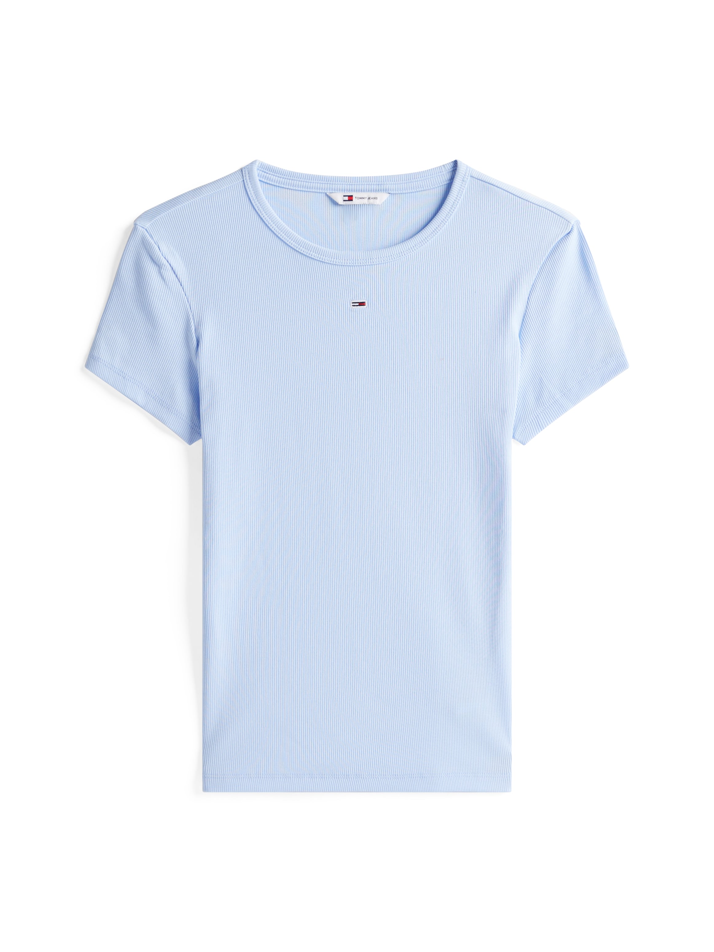 Tommy Jeans Curve T-Shirt »Slim Essential Rib«, Große Größen