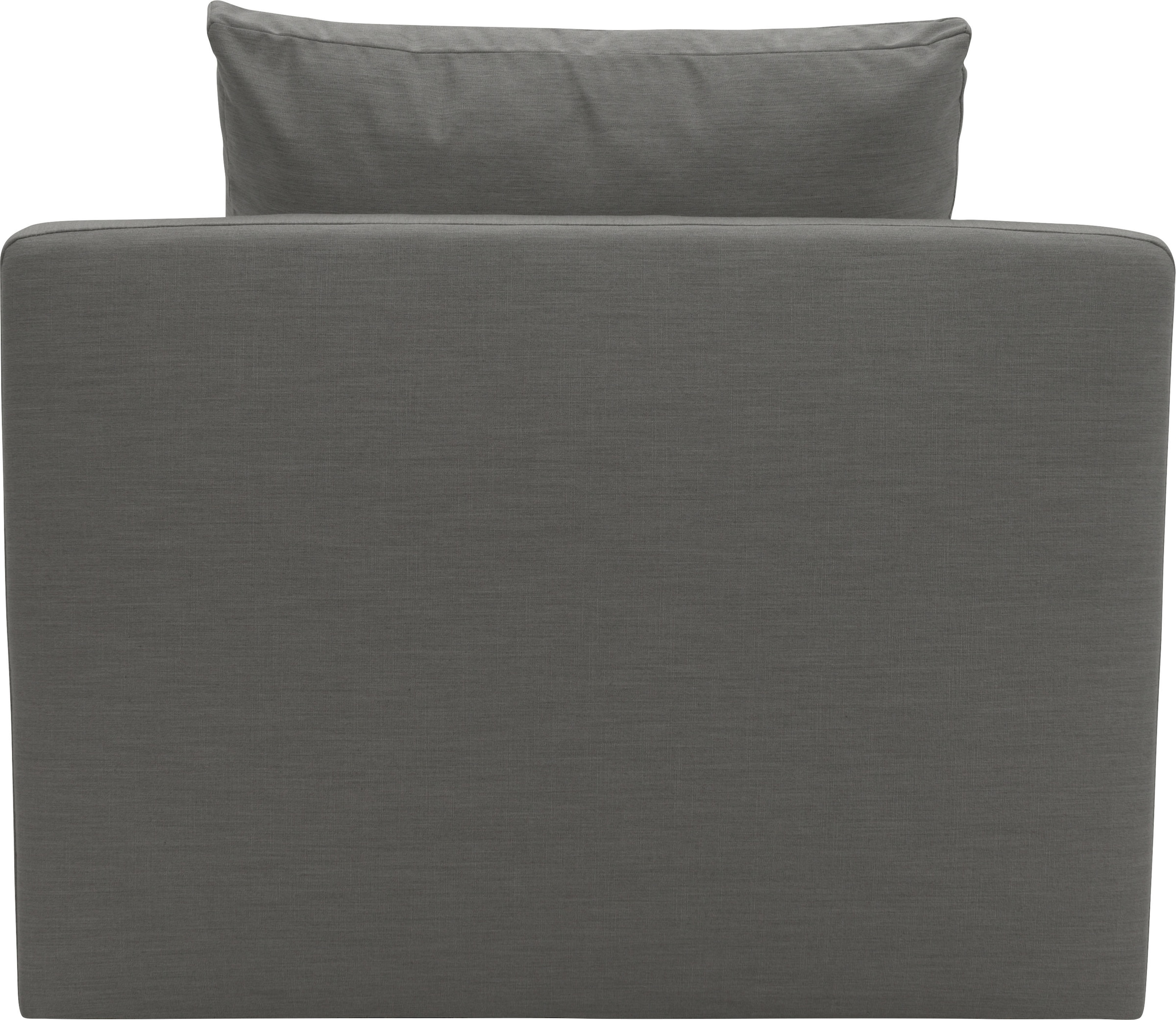 DOMO collection Sofaelement »Solskin, individuell erweiterbar/kombinierbar« mit losen Kissen. Rücken- und Seitenteile als Stecksystem.
