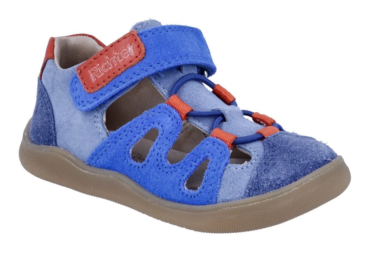 Richter Barfußschuh »Samy«  Babyschuh, Klettschuh, Größenschablone zum Download, mit WMS