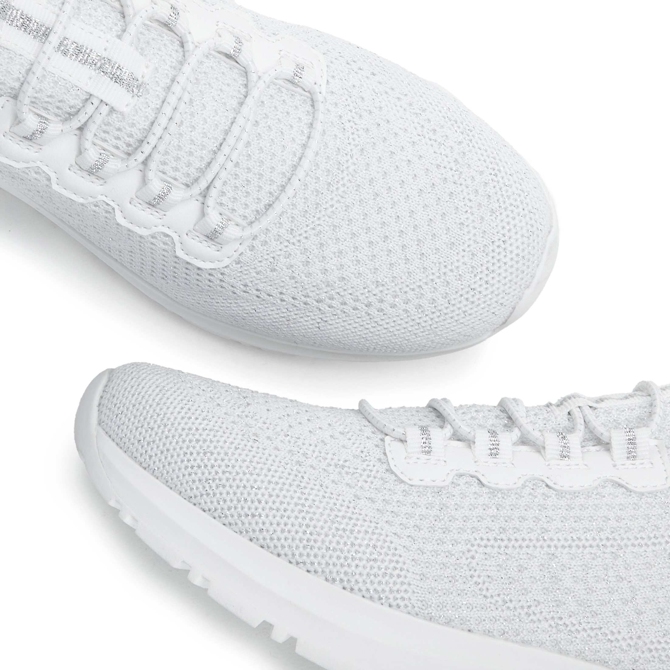 Vivance Sneaker »Freizeitschuh, Halbschuh,«, aus Textil zum Reinschlüpfen mit elastischen Schnürbändern VEGAN