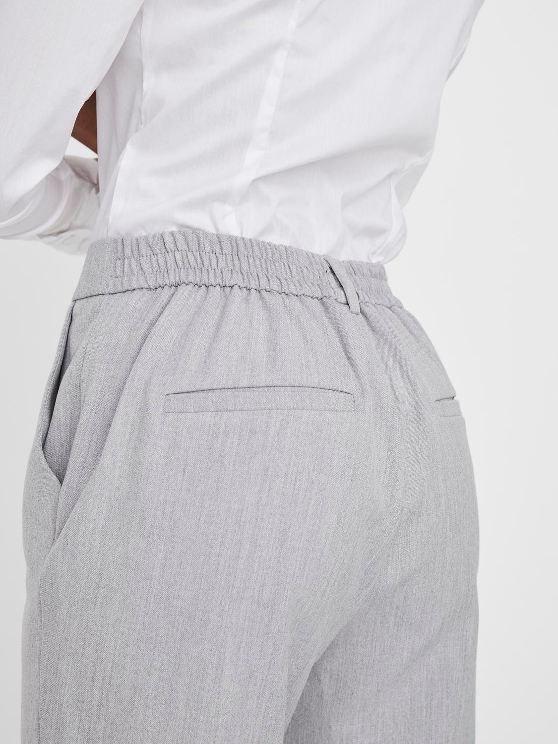 Vero Moda Anzughose »VMMAYA MR LOOSE SOLID PANT NOOS«, knöchelfreie Form mit Saumaufschlag
