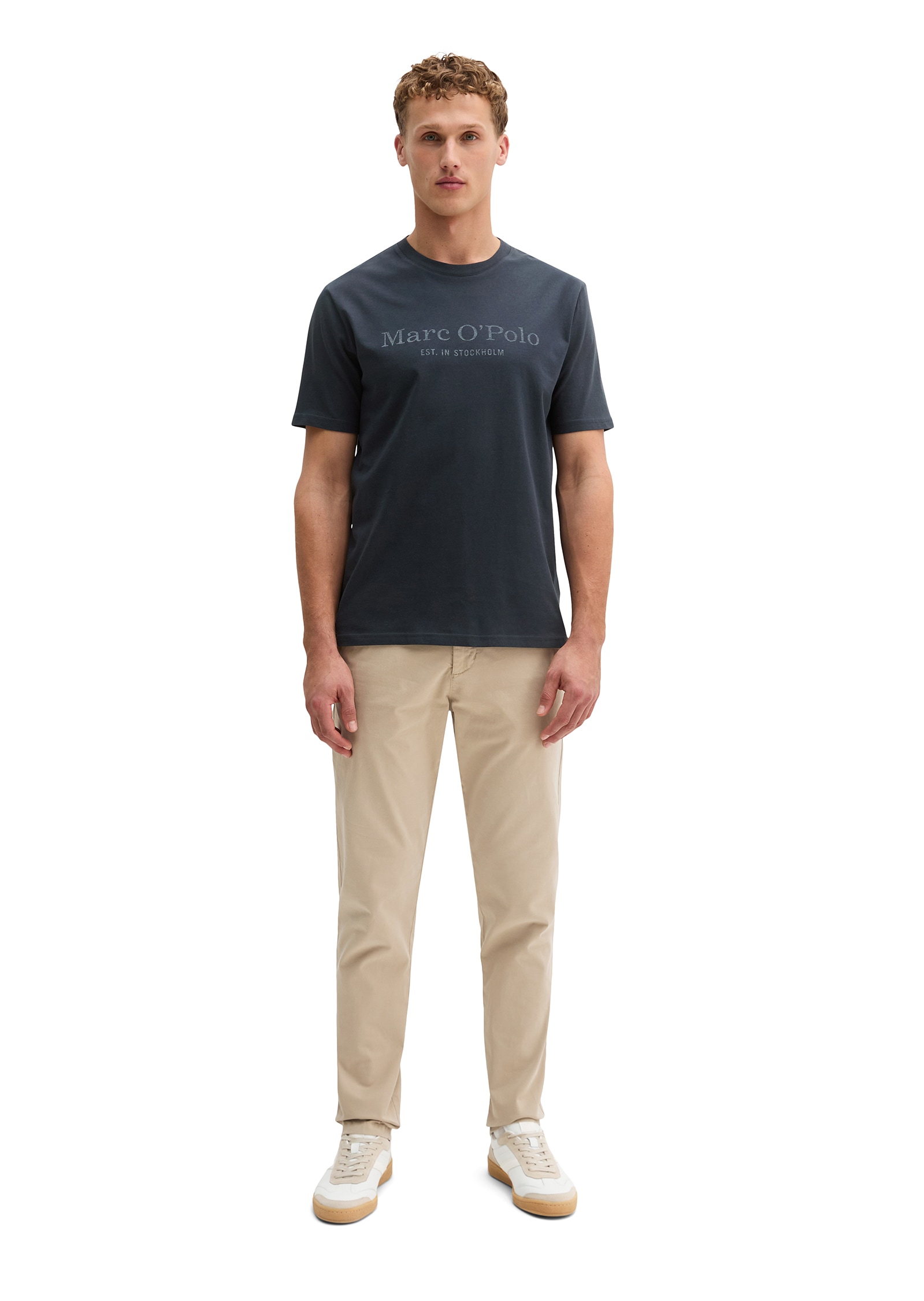 Marc O'Polo T-Shirt klassisches Logo-T-Shirt