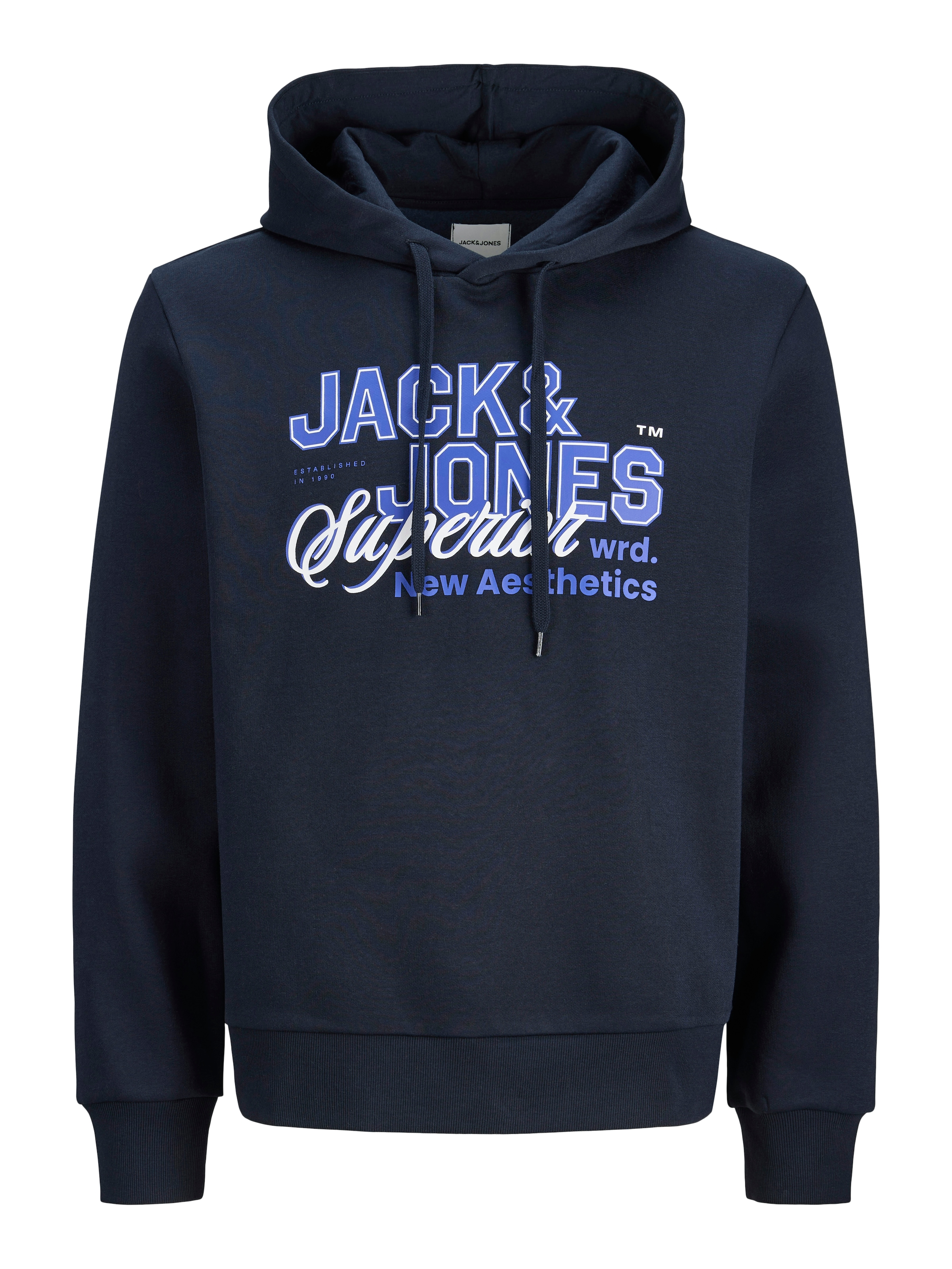 Jack & Jones Kapuzensweatshirt »JJELOGO SWEAT HOOD 2 COL 25/26 NOOS«, mit stylischem Print
