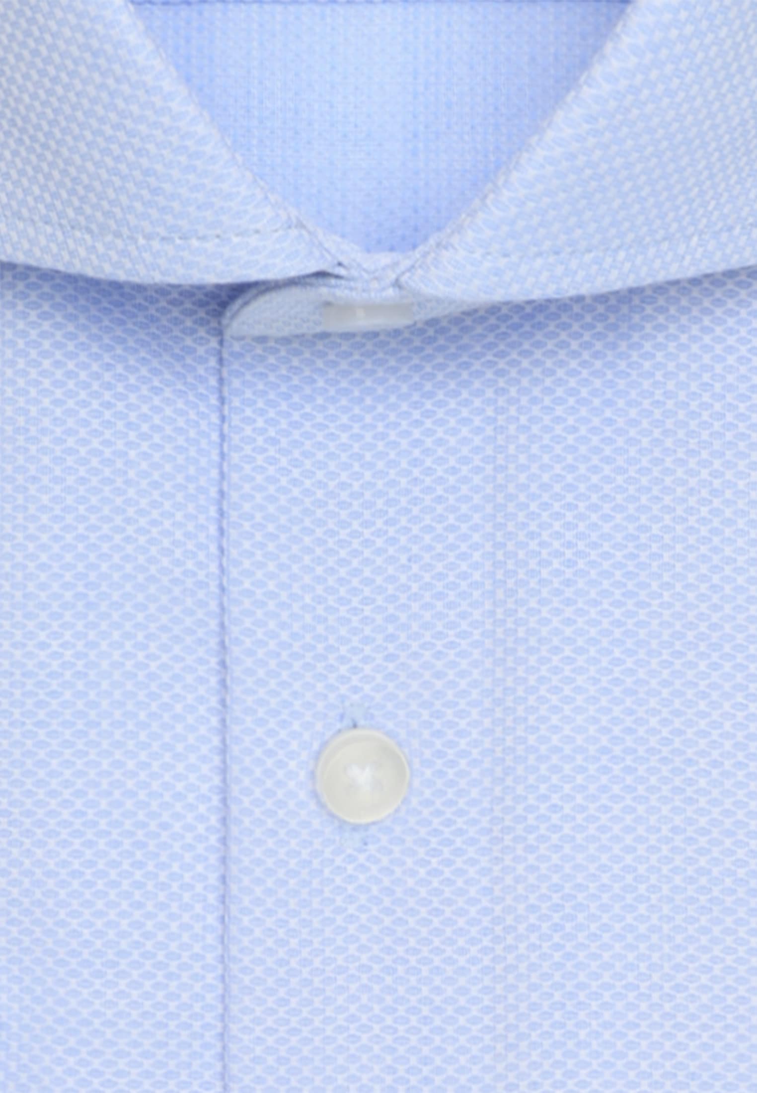 seidensticker Businesshemd »Schwarze Rose« Shaped 1/2 Kentkragen Struktur