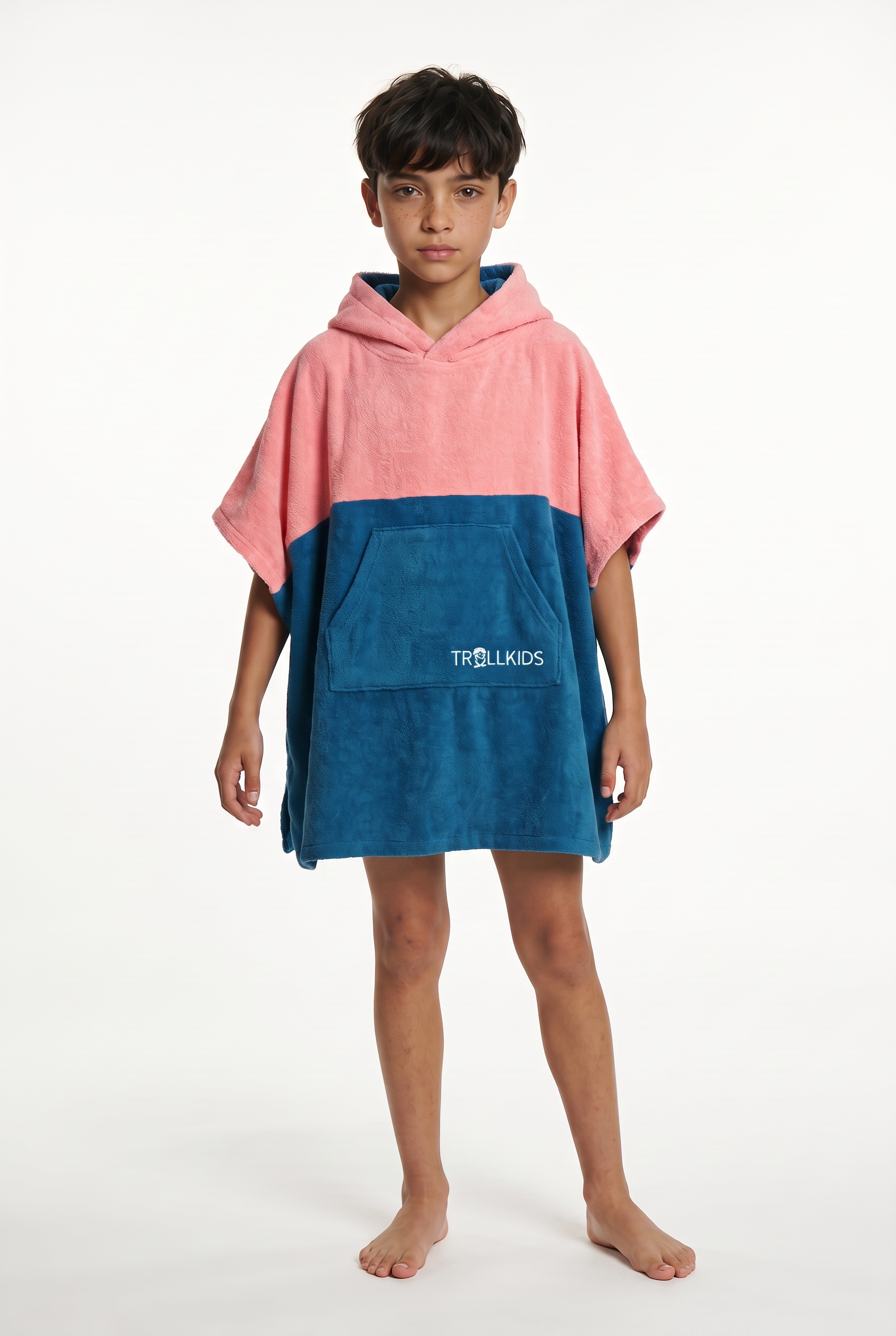 TROLLKIDS Badeponcho »Kids Kvalvika Surf Poncho« aus Polyester, bequeme Passform, für Kinder und Jugendliche
