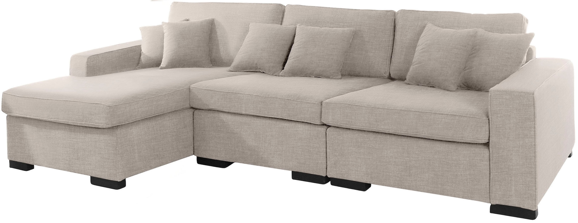 Guido Maria Kretschmer Home&Living Ottomane »Skara L-Form«, Lounge-Sofa mit Federkernpolsterung, in vielen Bezugsvarianten