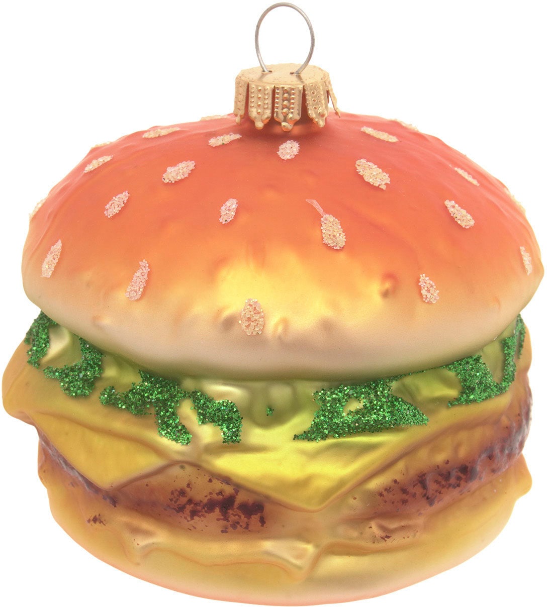 Christbaumschmuck »Hamburger, Multicolor, 7,5cm«, (1 tlg.), Christbaumschmuck aus...