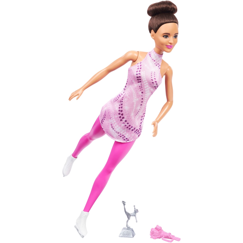Barbie Anziehpuppe »Eiskunstläuferin«