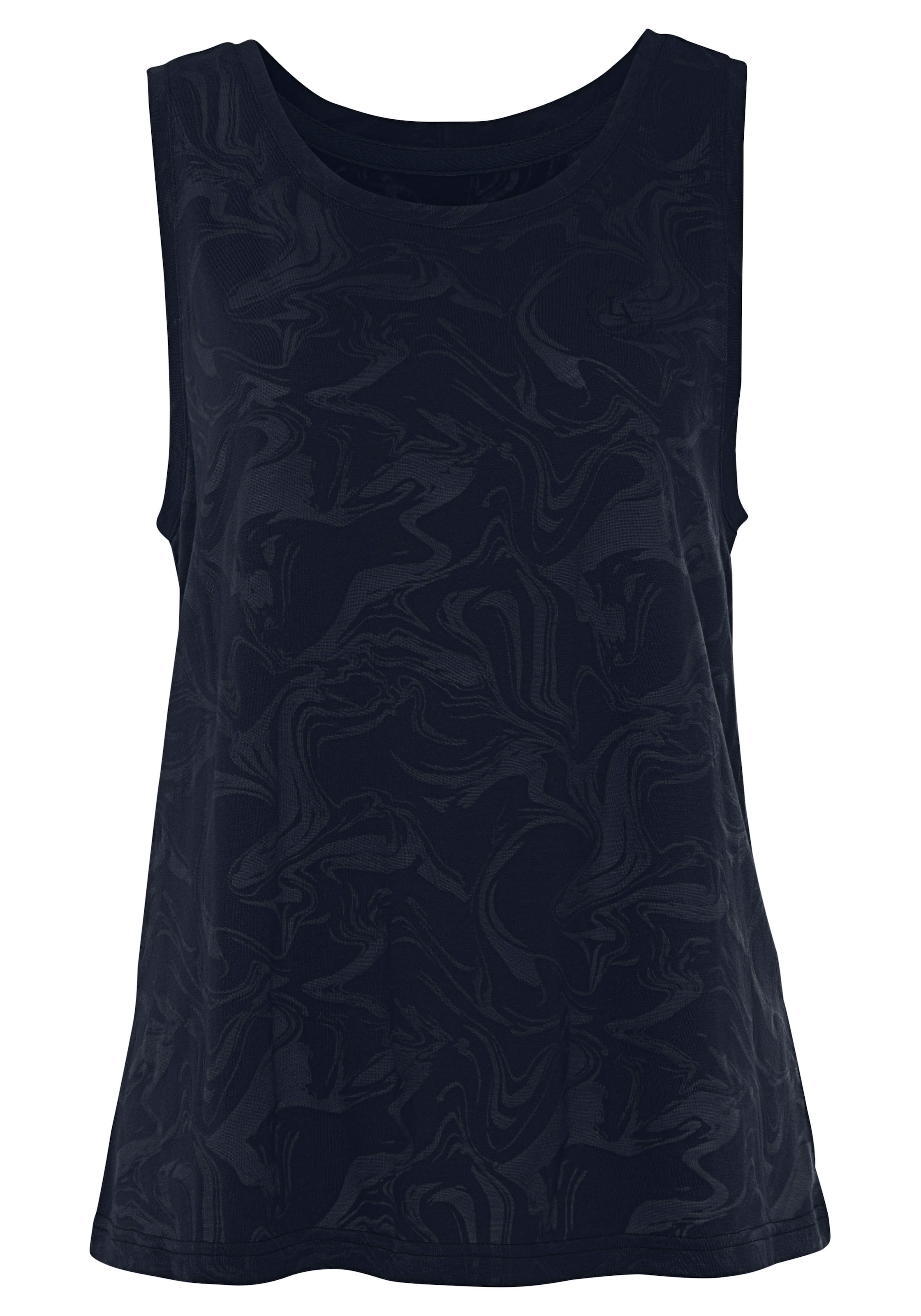 LASCANA ACTIVE Funktionsshirt, Sportshirt mit Rundhalsausschnitt und Logodruck