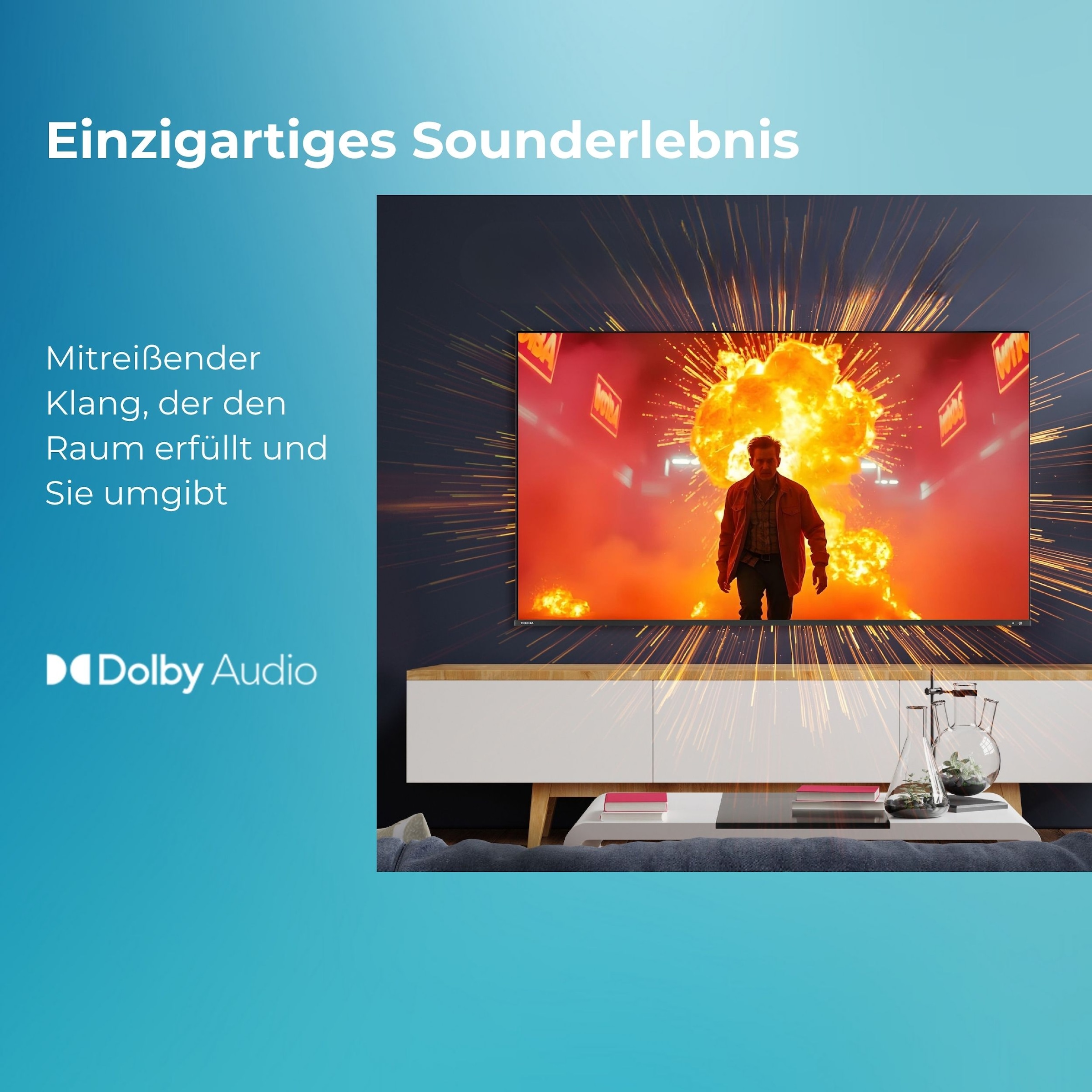 Toshiba LED-Fernseher »24WF3F63DAR« 60 cm/24 ″ HD ready Smart-TV