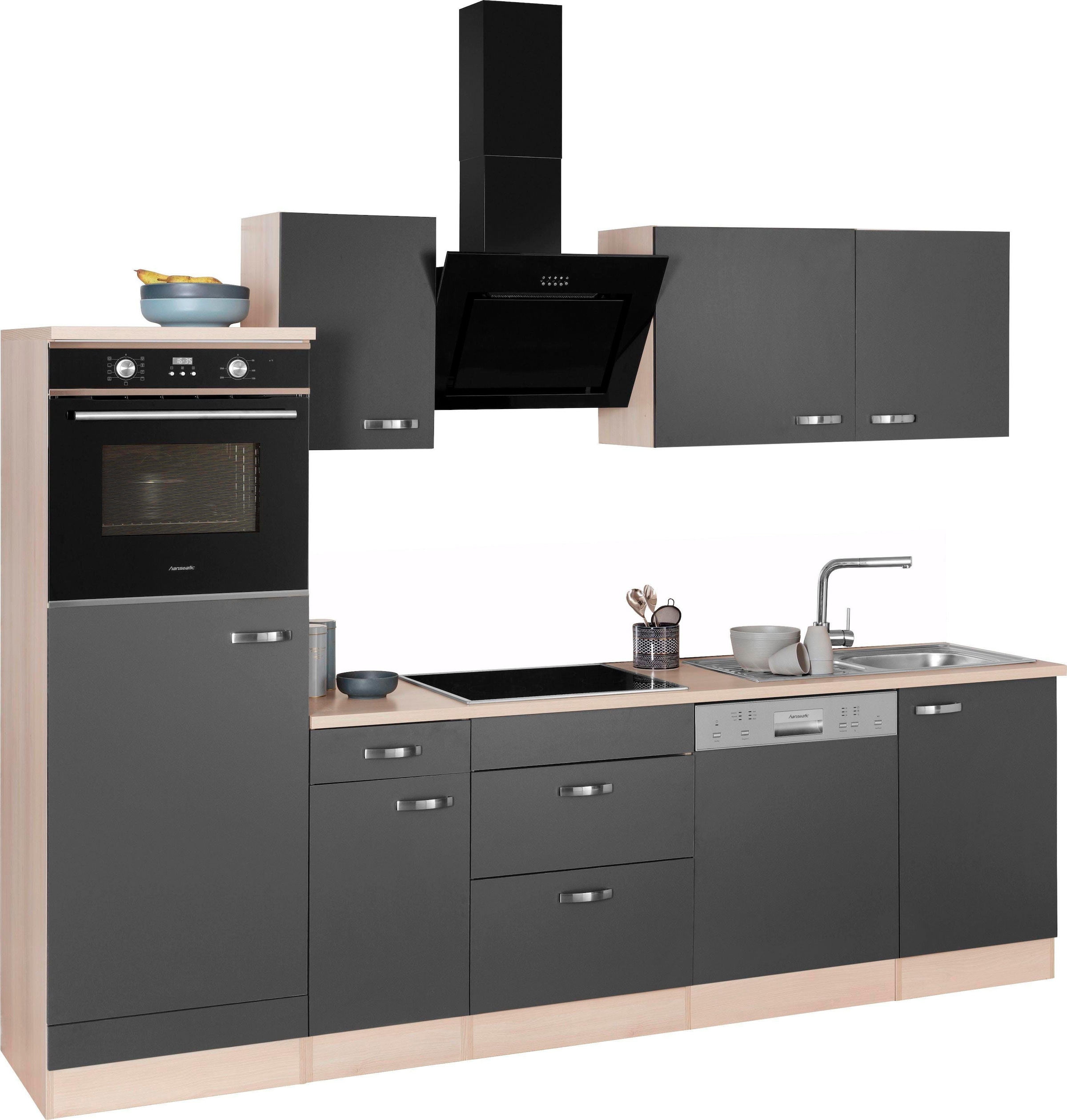 OPTIFIT Küchenzeile »Faro«, mit Hanseatic bei cm OTTO E-Geräten, Breite 270 kaufen