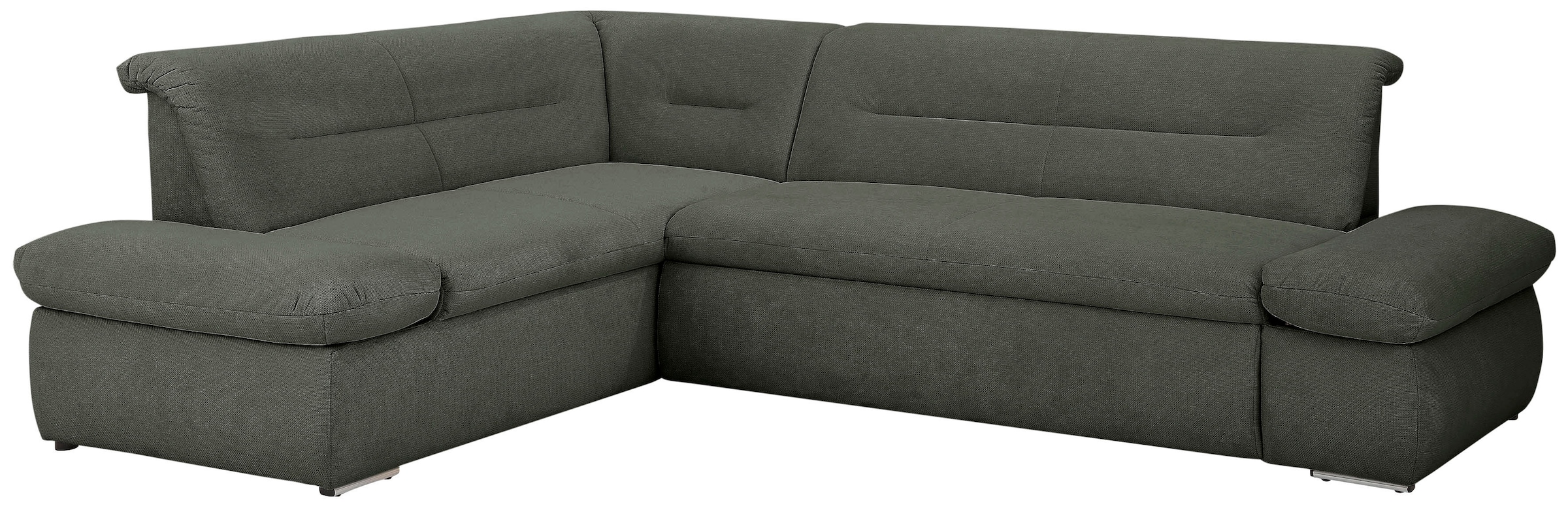 INOSIGN Ecksofa »Avesa L-Form«, Wahlweise mit Arm- und Bettfunktion, B/T/H: 275/211/80 cm