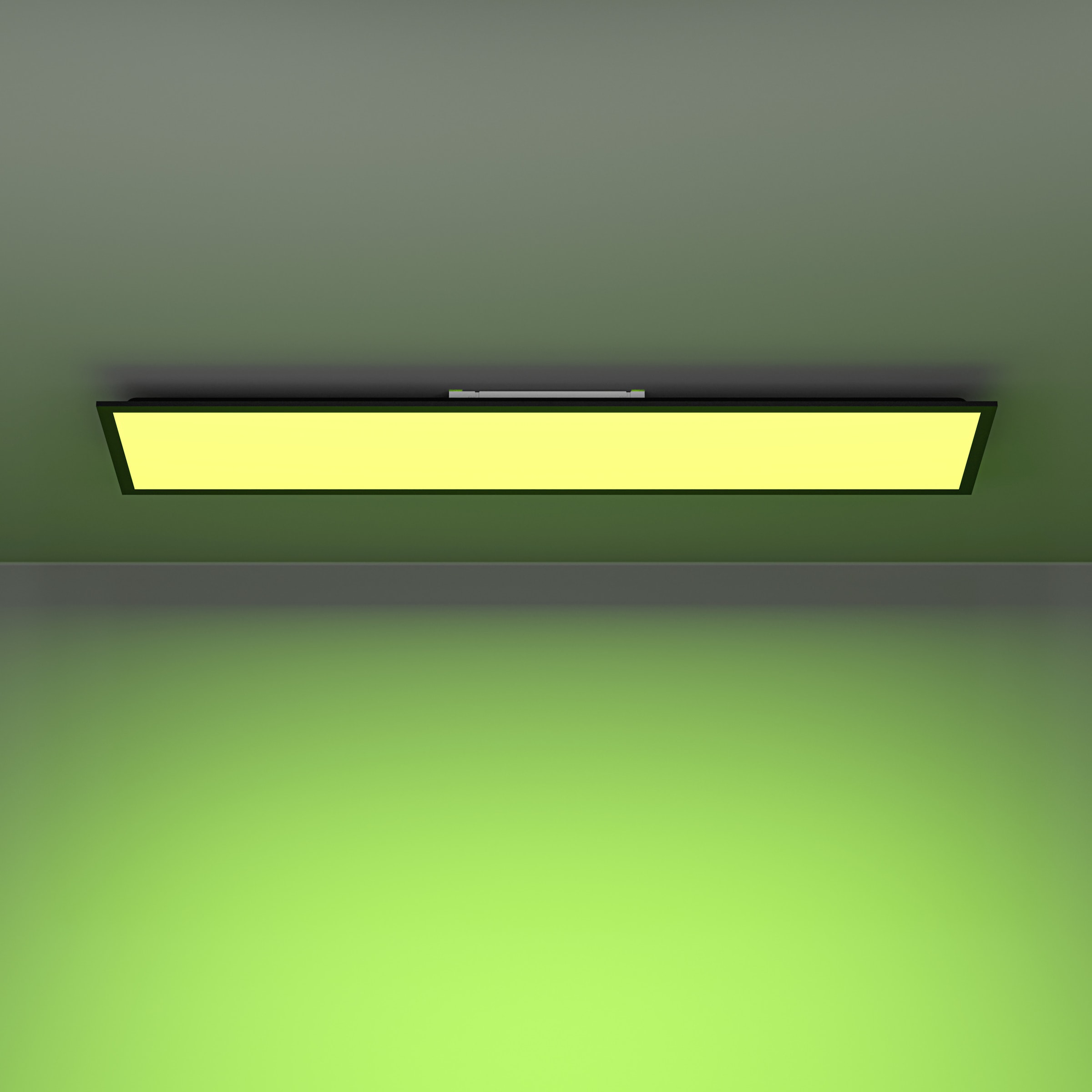 EGLO LED Deckenleuchte »MORADILLO-Z Deckenlampe - Stahl - LED - 28W - IP20« LED-Modul 1 Stk. Kaltweiß | Neutralweiß | RGB | Warmweiß Wohzimmerlampe, Esszimmerlampe, Schlafzimmer, L119,5 x B14,5 x H6,1 cm