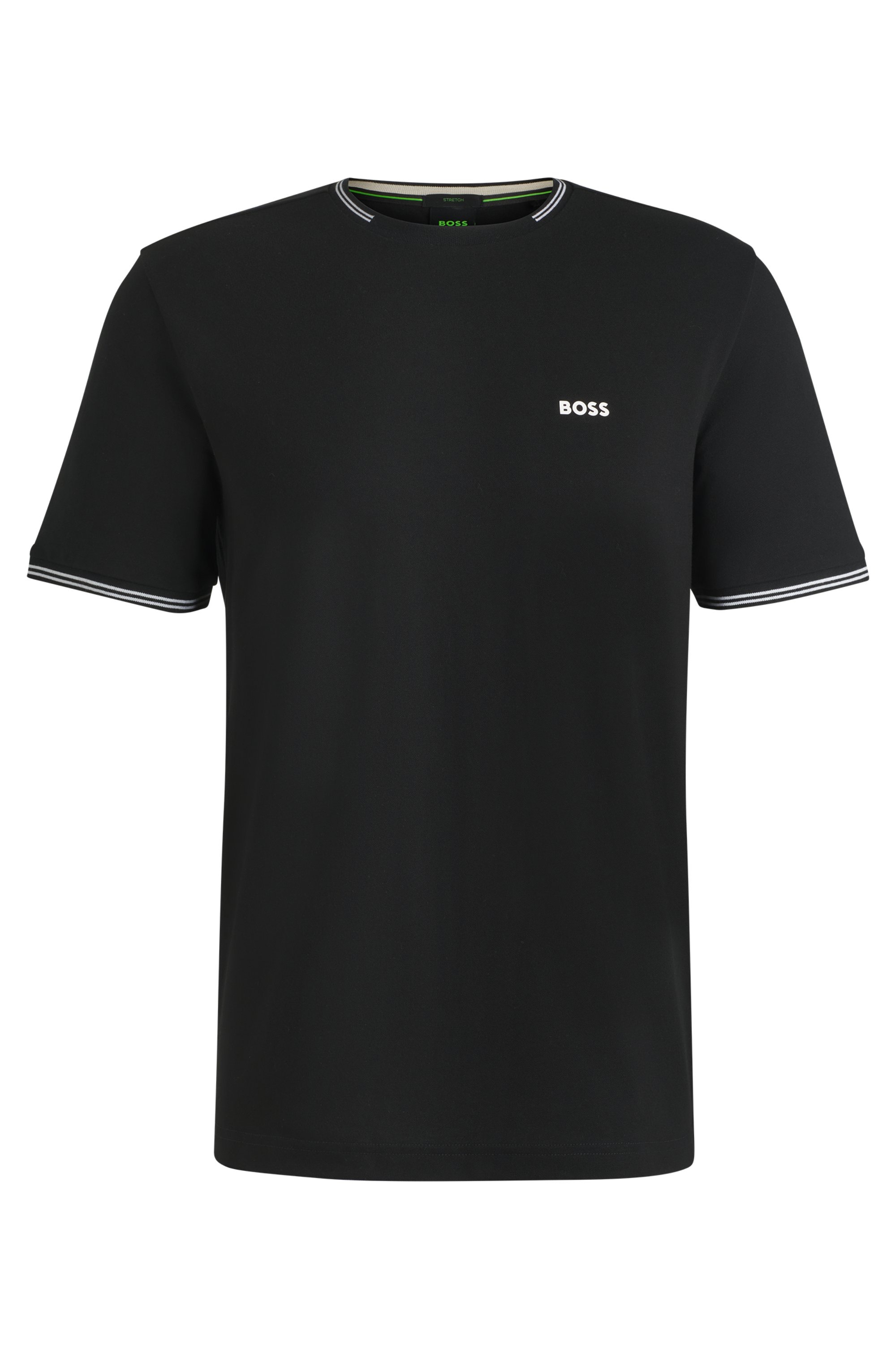 BOSS GREEN T-Shirt »Taul« aus softem Stretch-Baumwoll-Piqué, Regular Fit, Kühlend