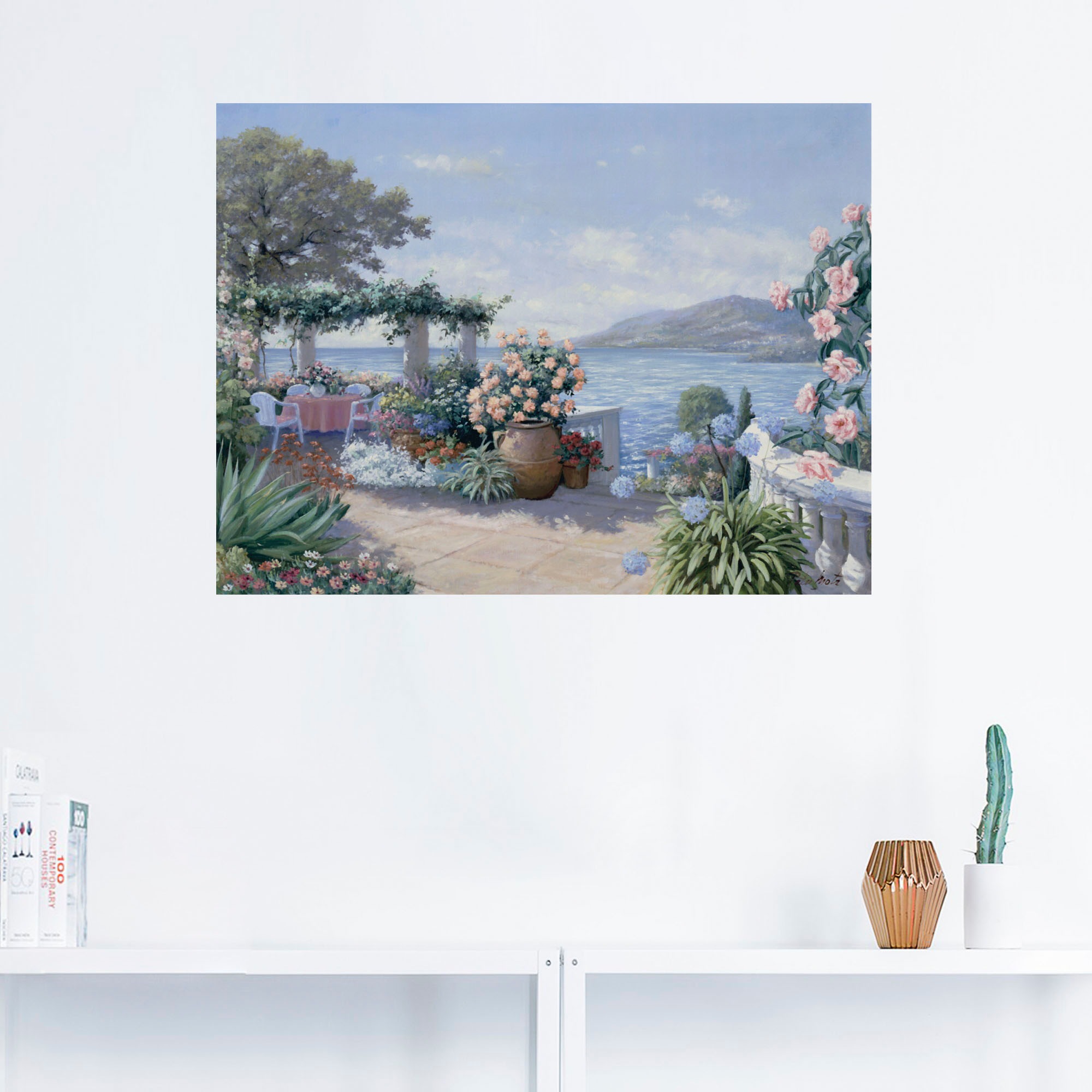 Artland Wandbild »Großartige Sicht«, Garten, (1 St.), als Leinwandbild,  Wandaufkleber oder Poster in versch. Größen bestellen im OTTO Online Shop | Poster