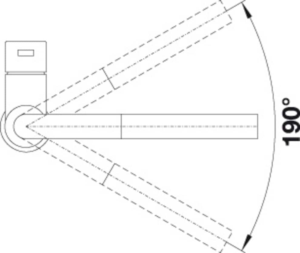 Blanco Küchenarmatur »LANORA-S« mit Ausziehbrause