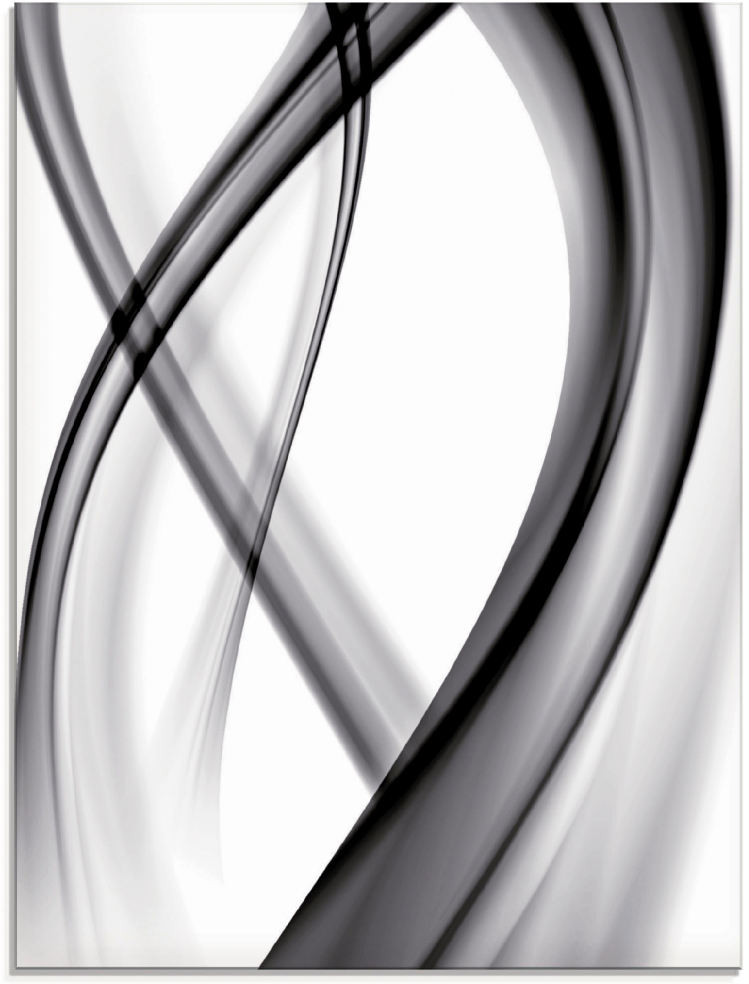 Artland Glasbild »Abstrakte Komposition«, Gegenstandslos, (1 St.)