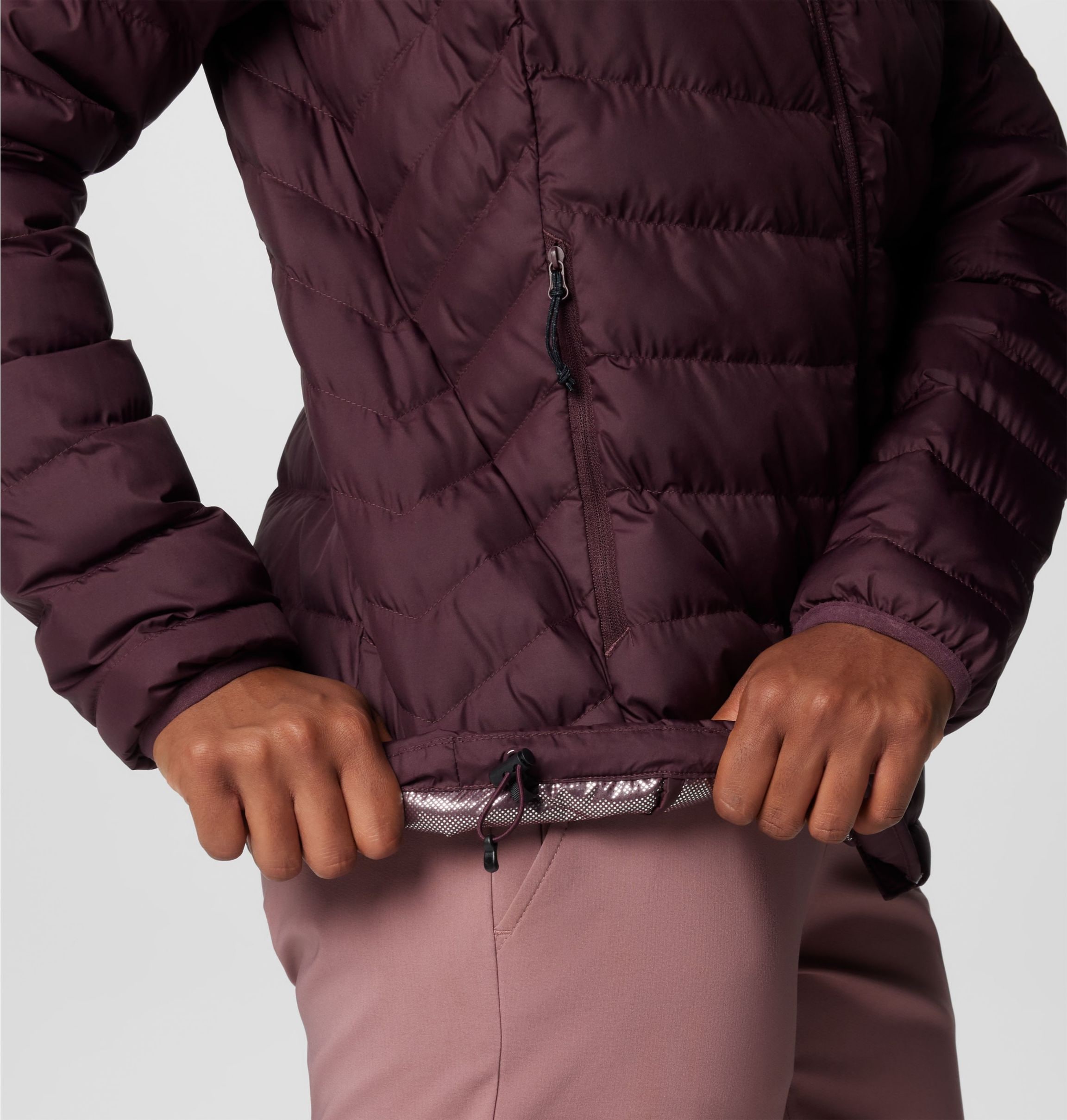 Columbia Steppjacke »POWDER LITE II HOODED JACKET«, (1 St.)